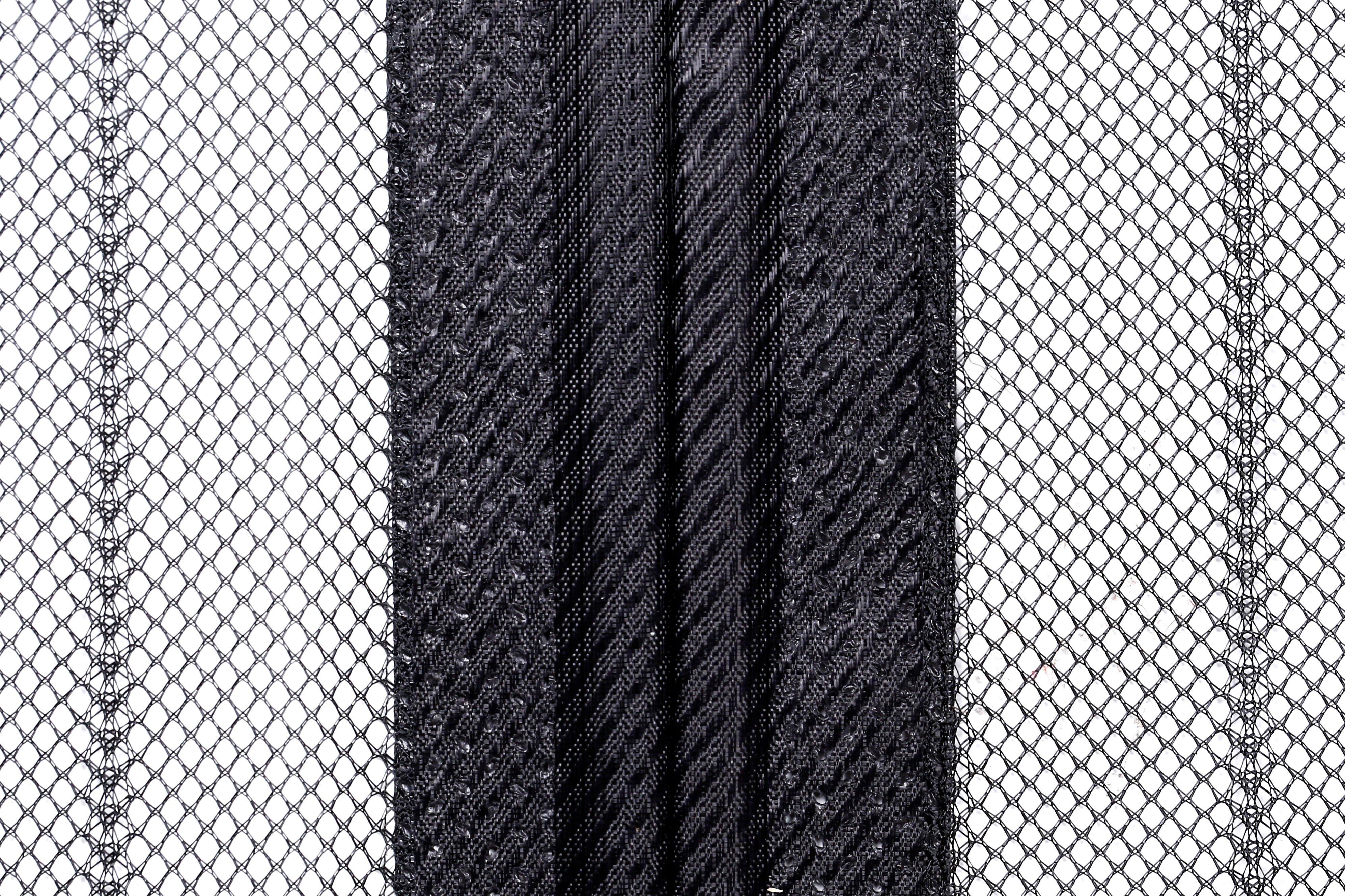Rede mosquiteira para porta ISOXA CORTINA MAGNÉTICA 100X230CM PRETO - 13