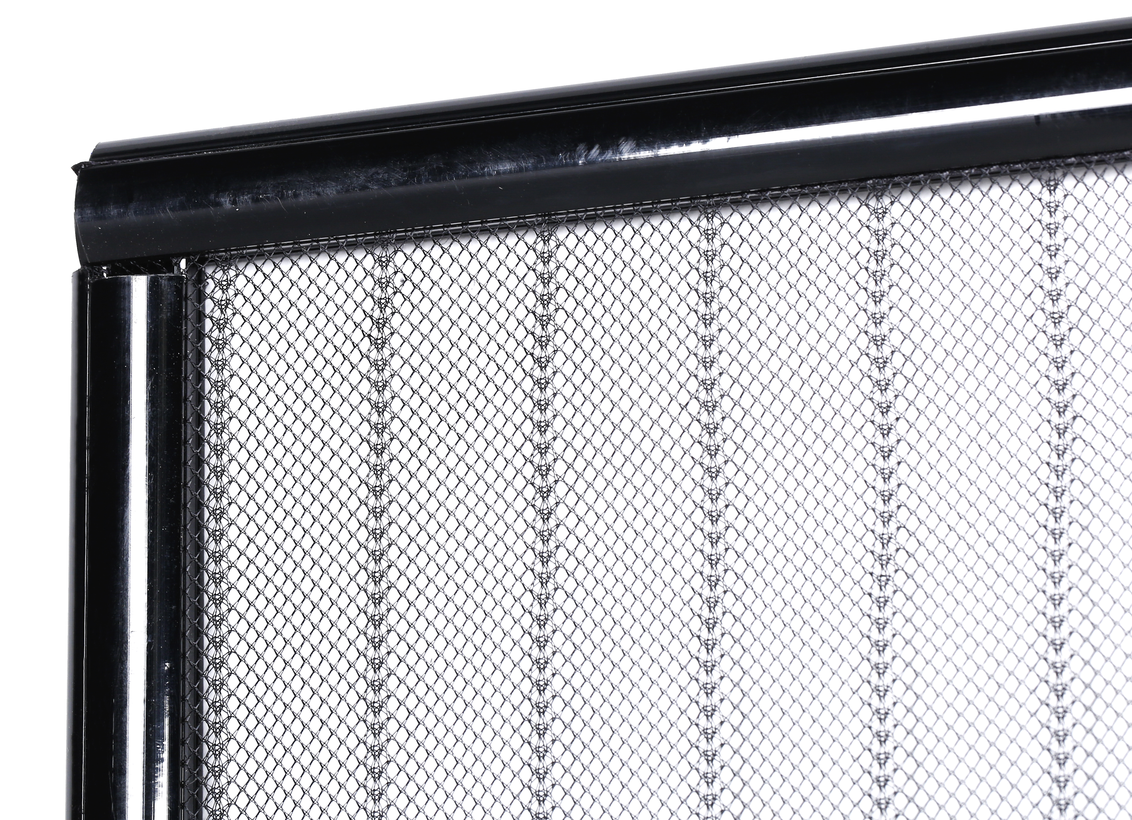 Rede mosquiteira para porta ISOXA CORTINA MAGNÉTICA 100X230CM PRETO - 12