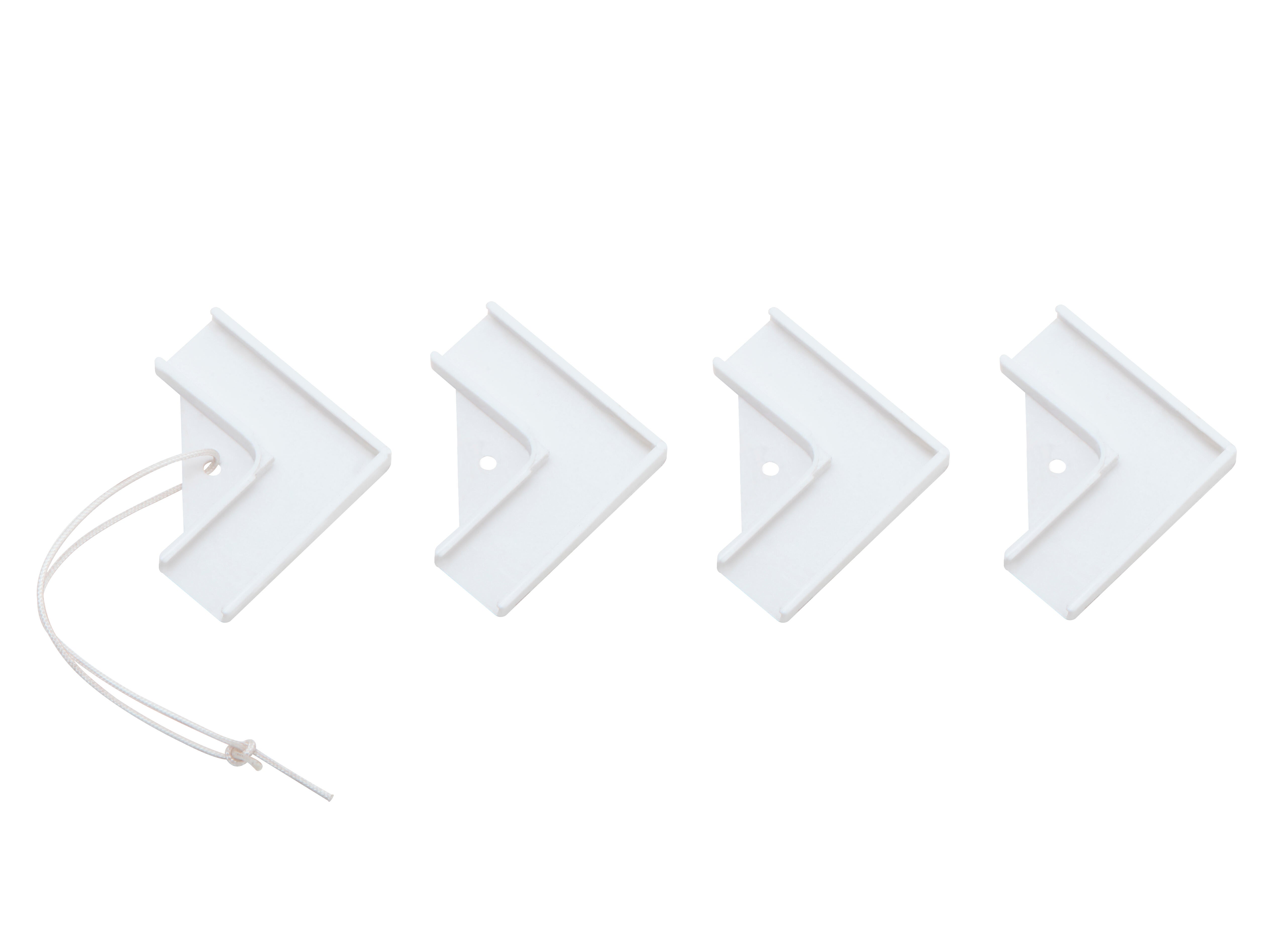 Mosquitera fija 100x120cm flexible magnética de pvc blanco recortable para ventana tela fibra de vidrio negra - 8