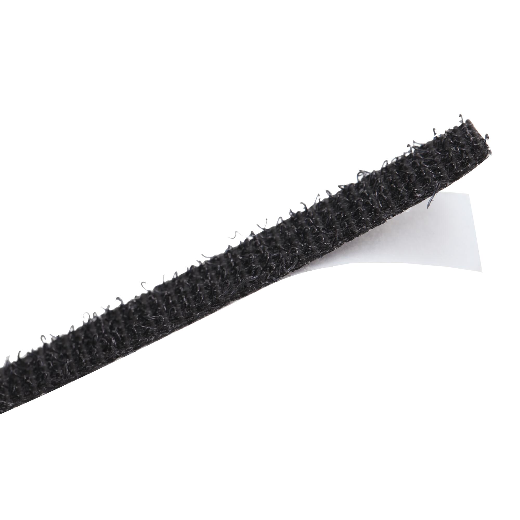 Tela de mosquitera fija negra con velcro adhesivo de 150x250 cm