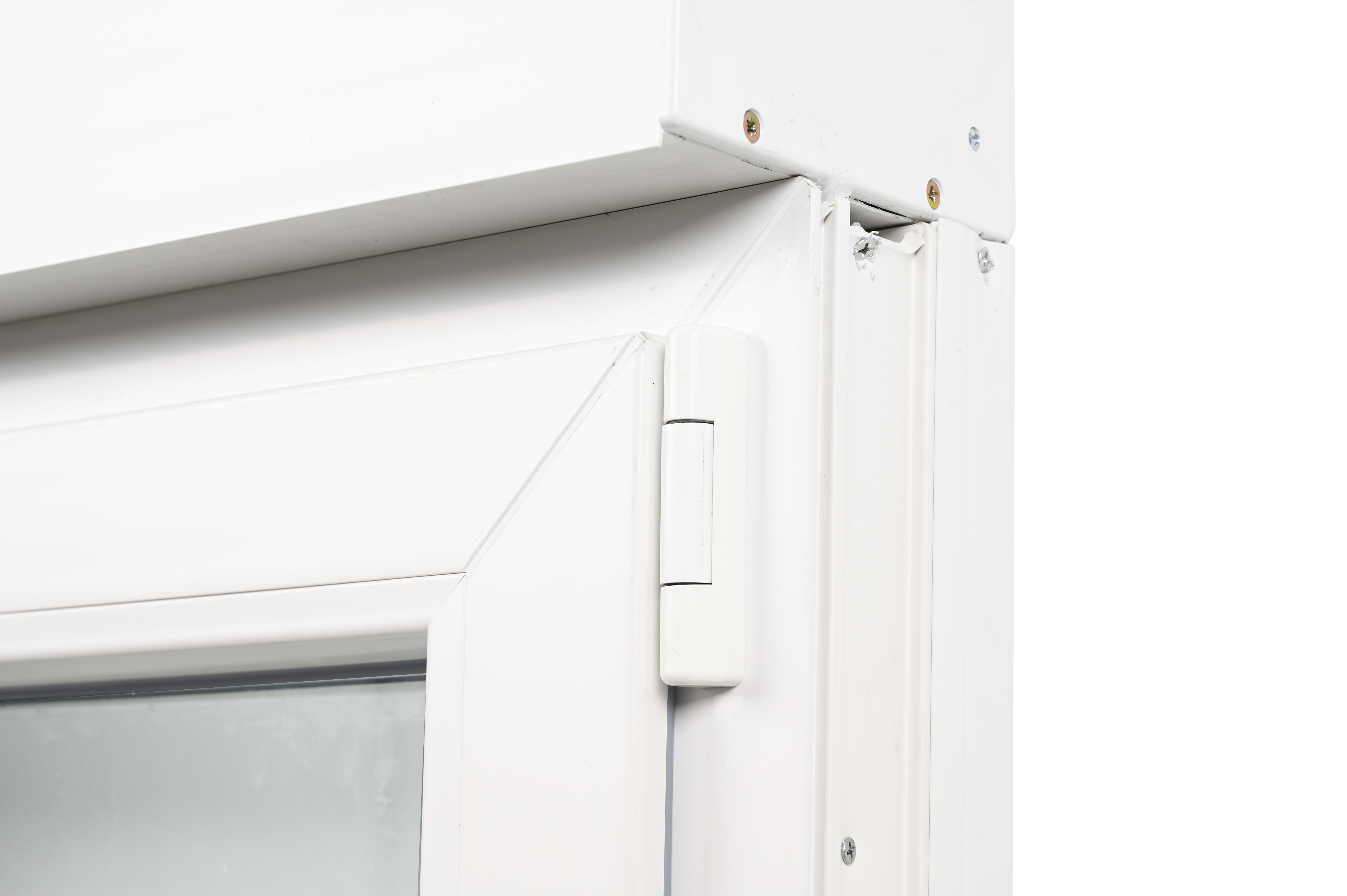 Ventana PVC blanca oscilobatiente con persiana de 75X125 cm - 16