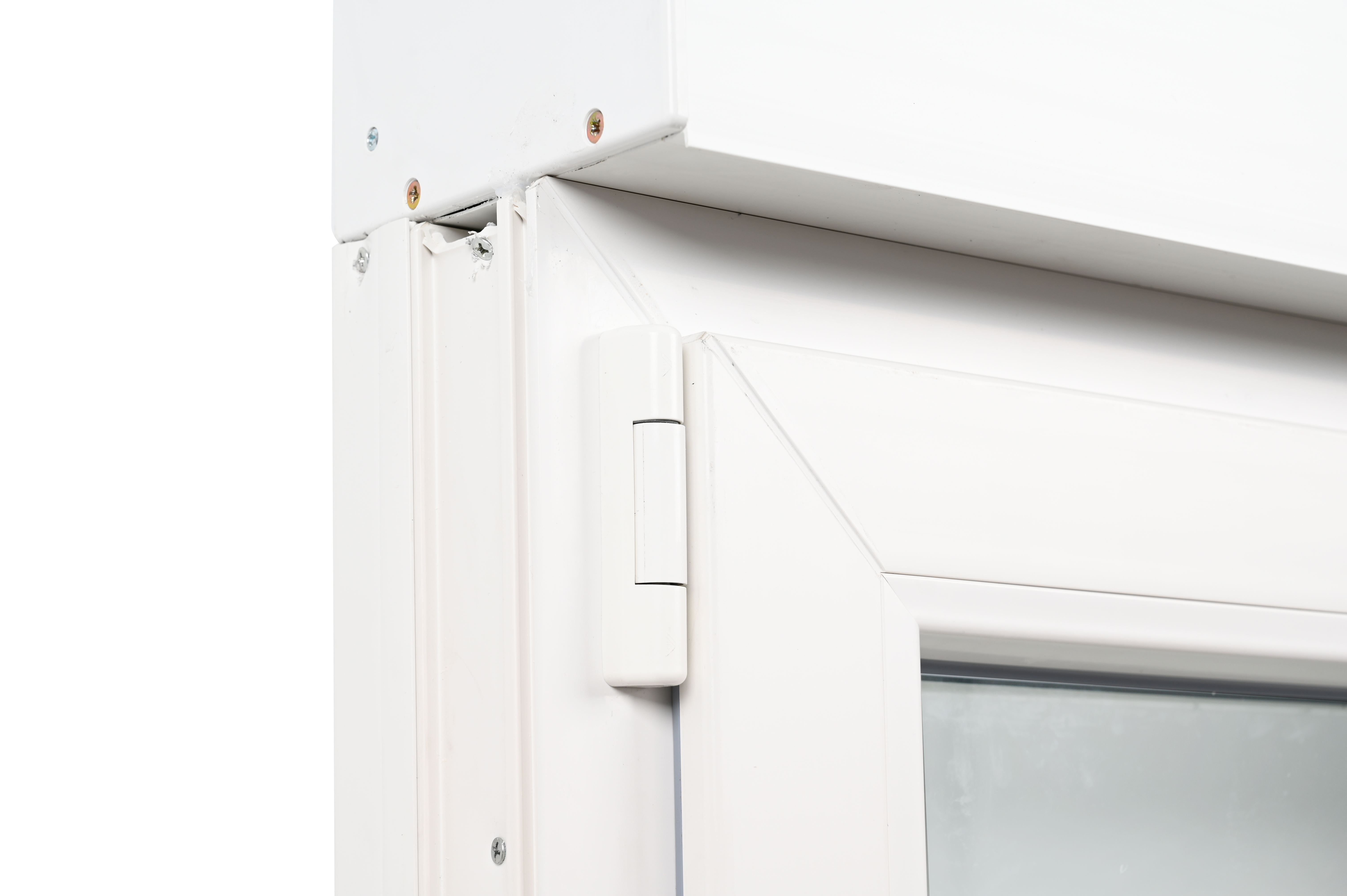 Ventana PVC blanca oscilobatiente con persiana de 75X115 cm - 12