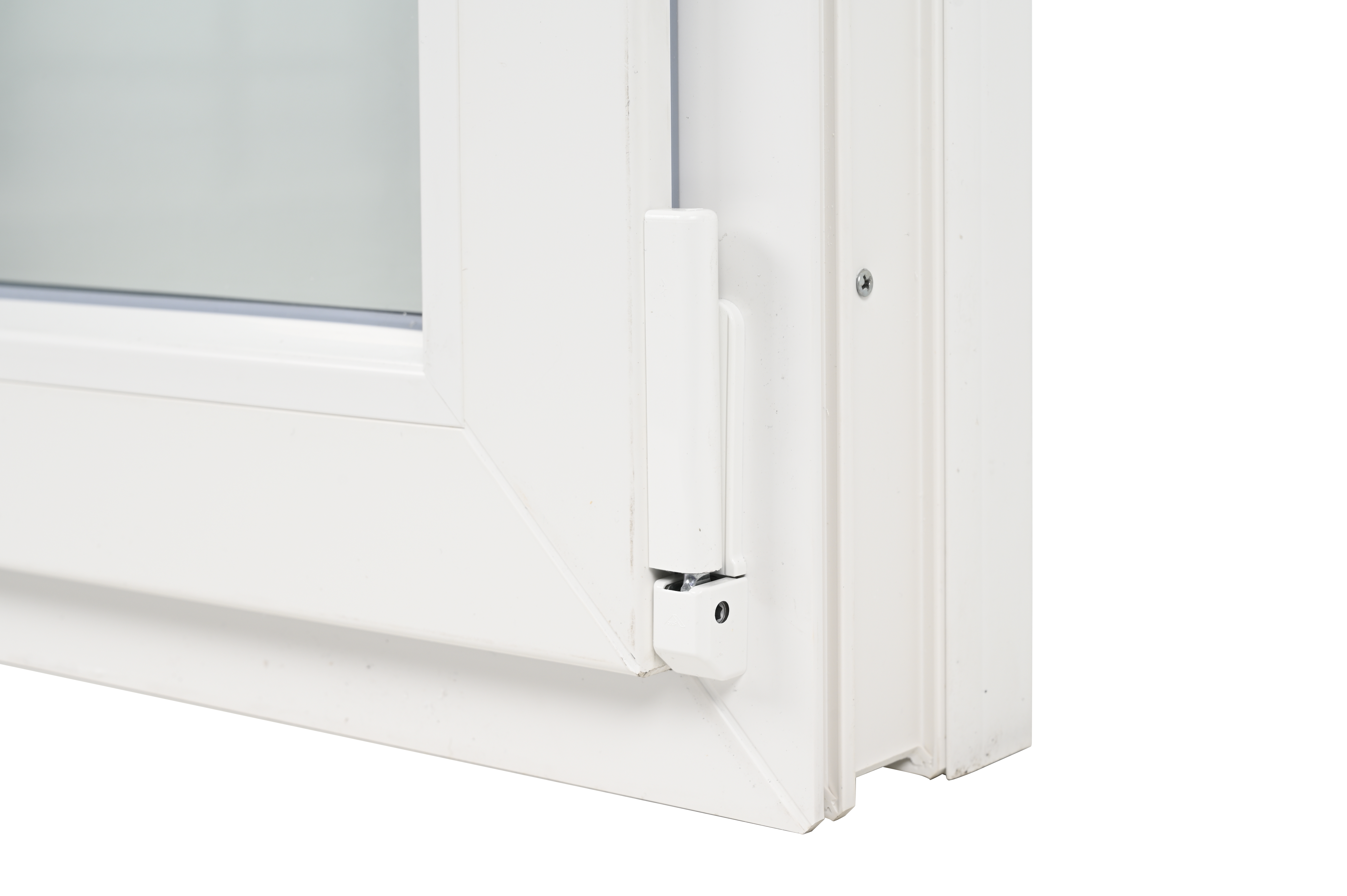 Ventana PVC blanca oscilobatiente con persiana de 75X125 cm - 14