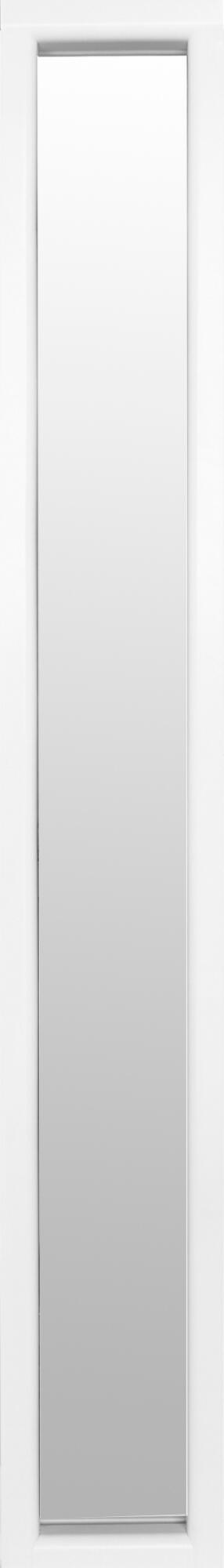 Fijo lateral saga libre con cristal 30x210 blanco