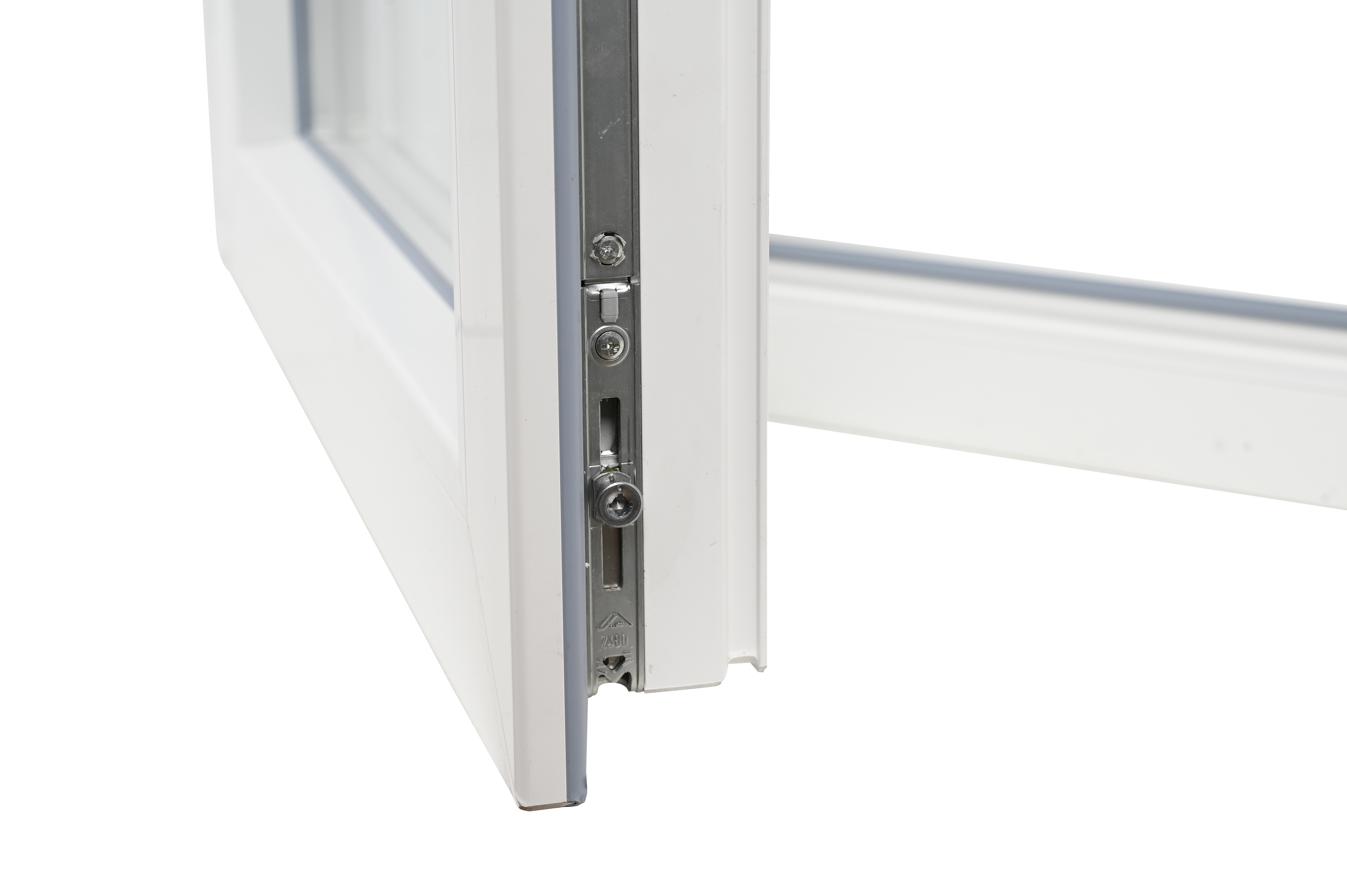 Ventana PVC blanca oscilobatiente con persiana de 140X135 cm - 17