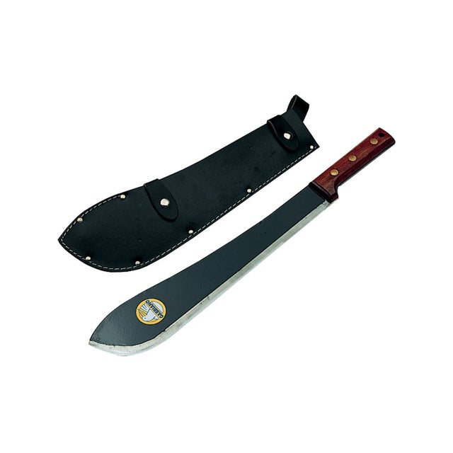 Macete con lama in acciaio forgiato con fodero 40 cm