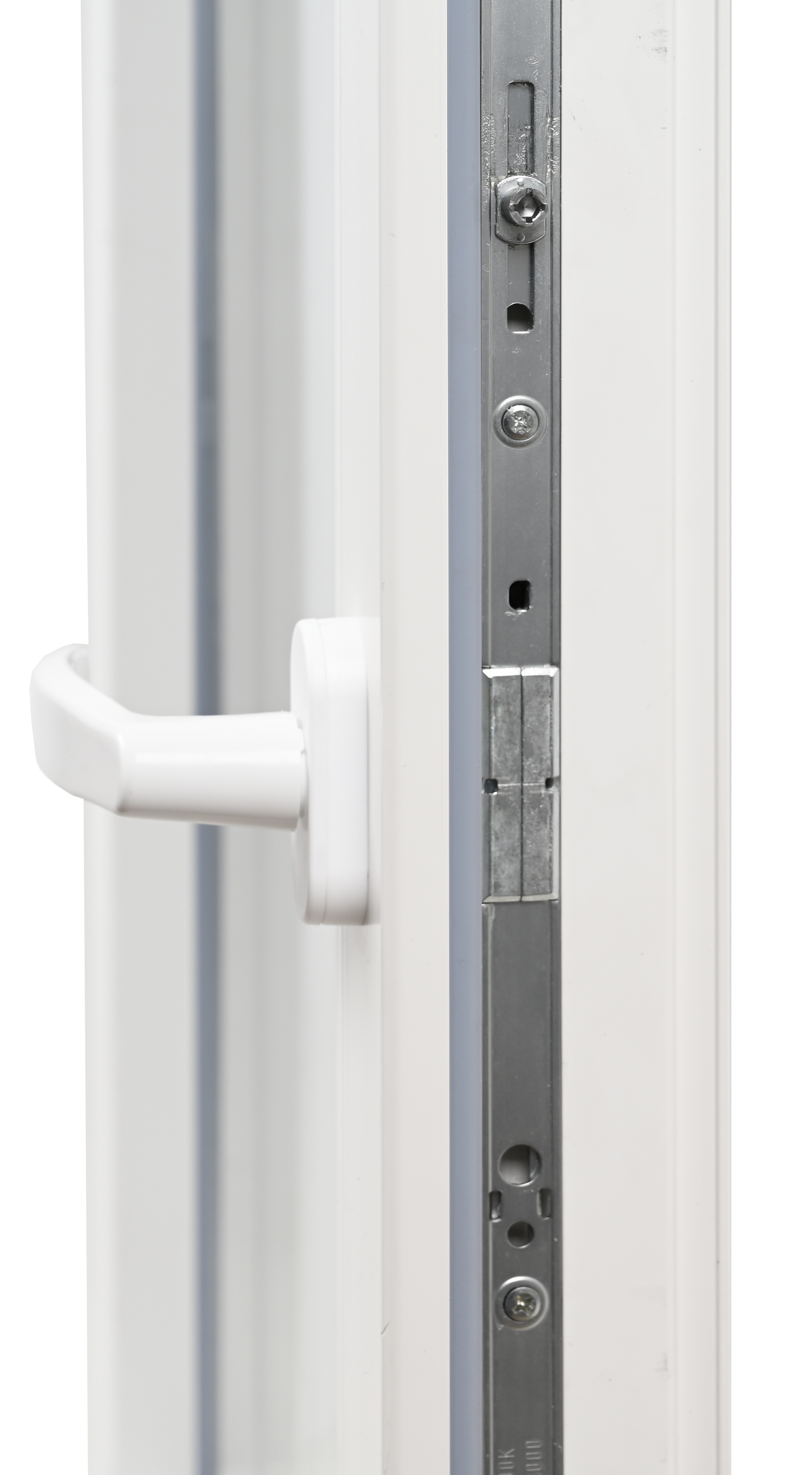 Ventana PVC blanca oscilobatiente con persiana de 75X115 cm - 9