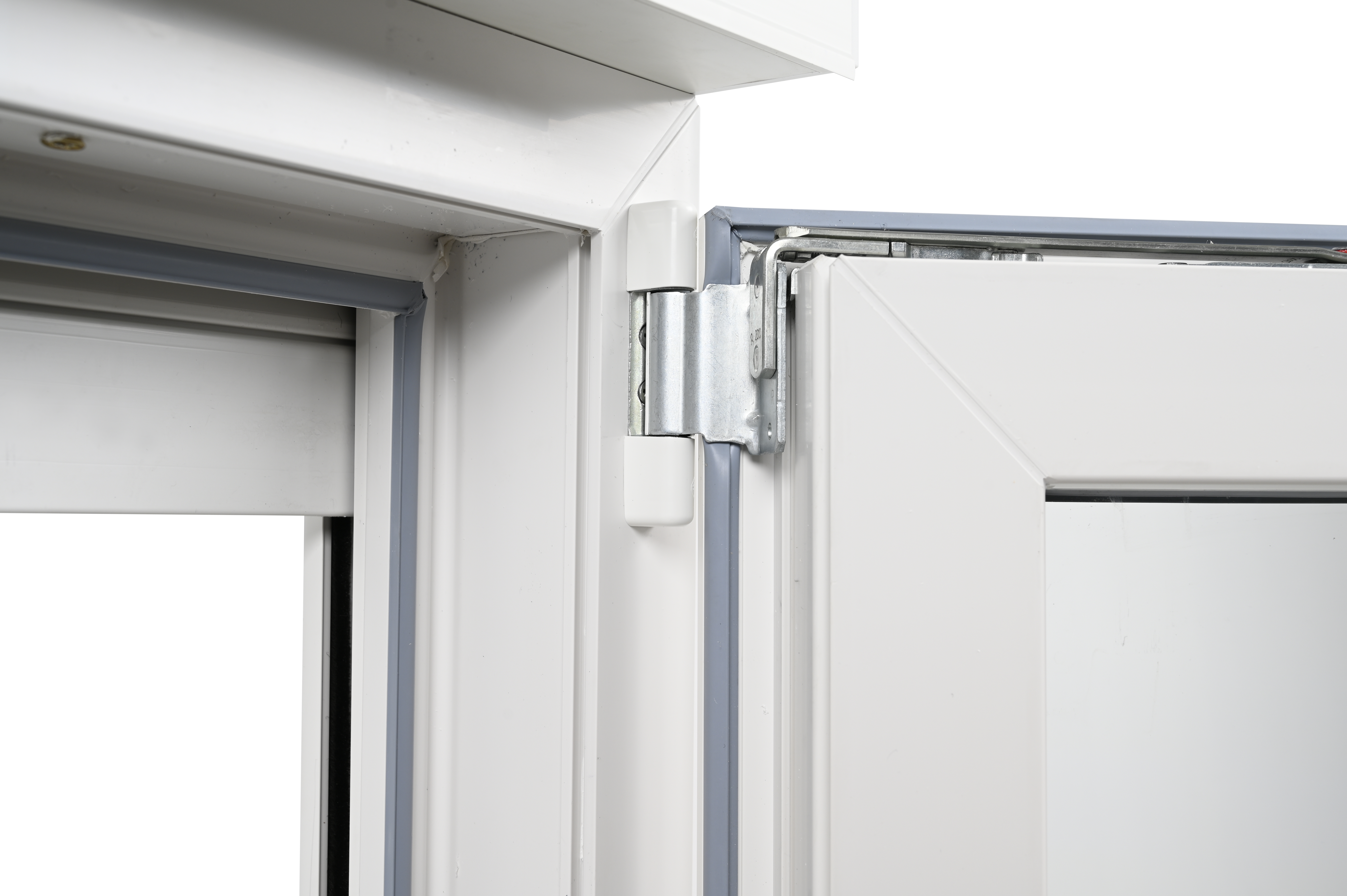 Ventana PVC blanca oscilobatiente con persiana de 140X135 cm - 15