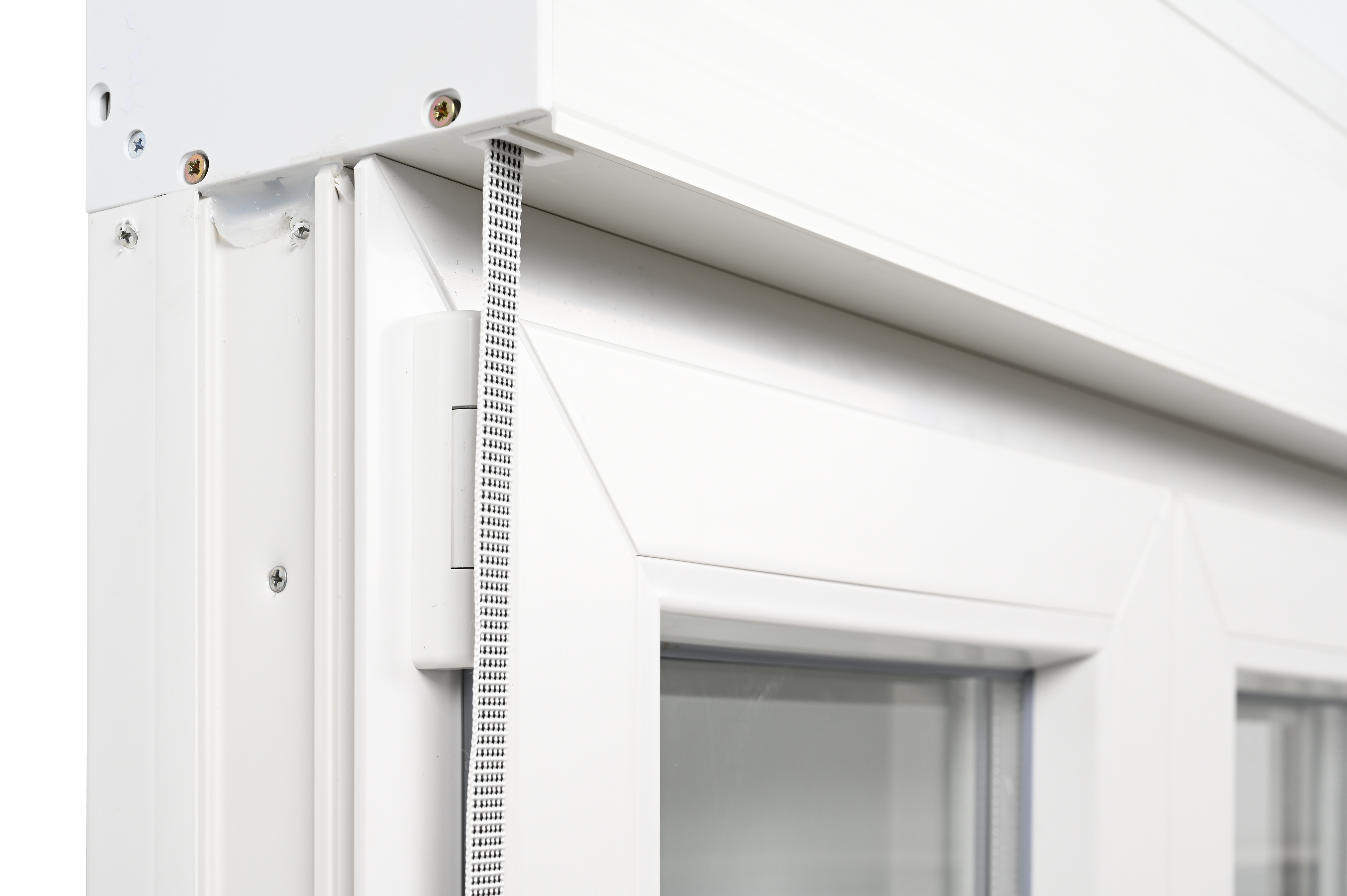 Ventana PVC blanca oscilobatiente con persiana de 140X135 cm - 12