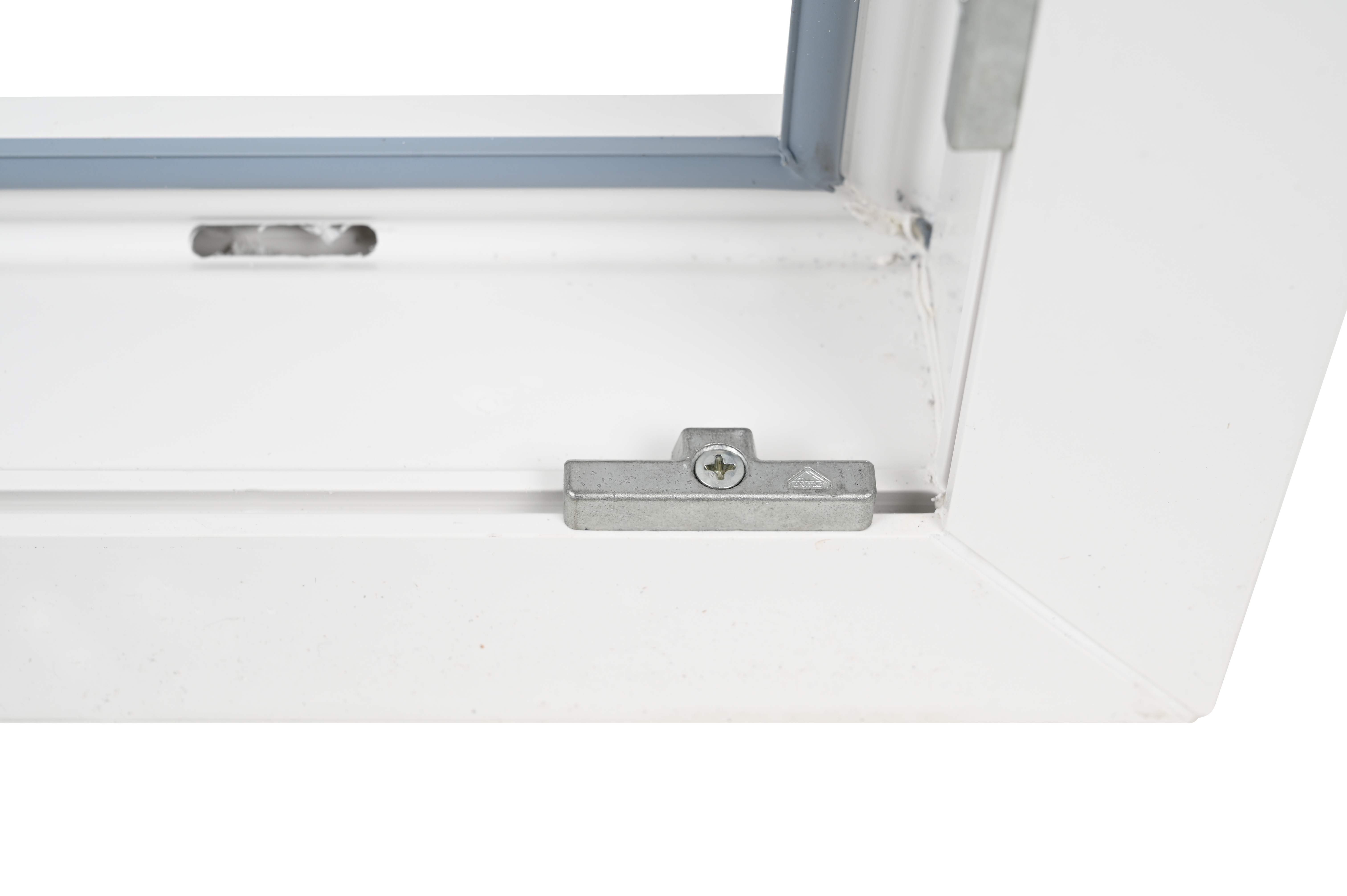 Ventana PVC blanca oscilobatiente con persiana de 75X115 cm - 8