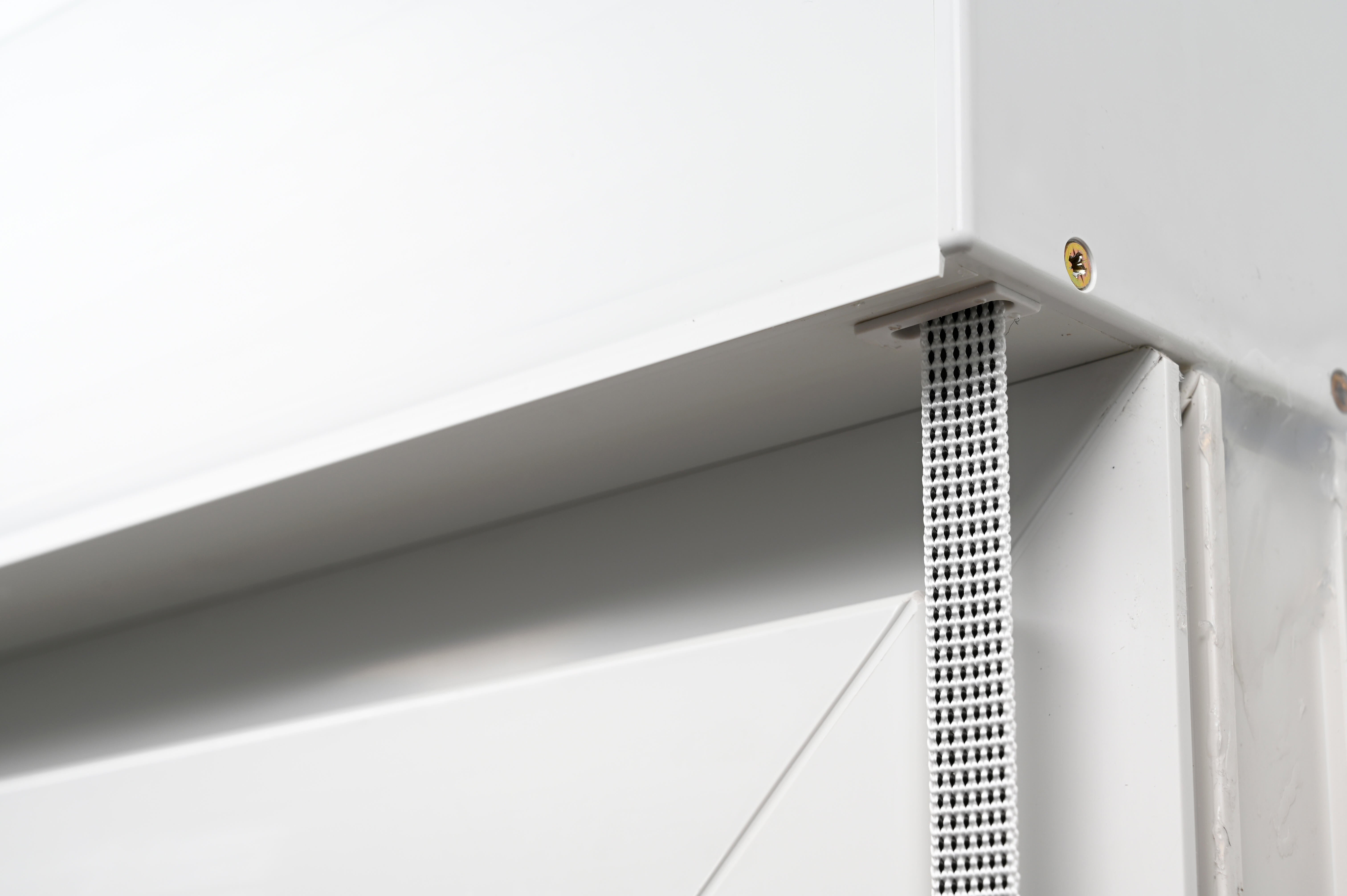 Porta janela com estore de PVC oscilobatente Isoxa 140X229 cm branco - 21
