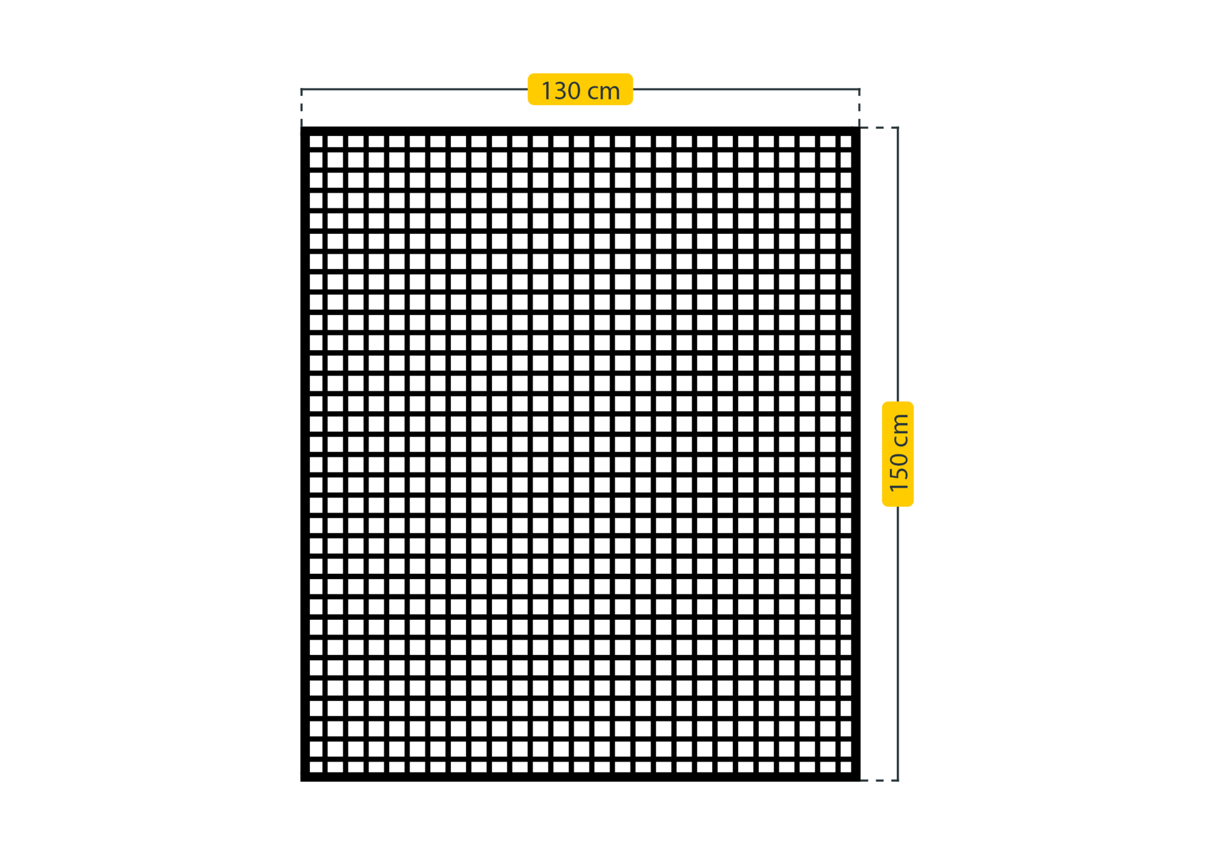 Mosquitera fija aluminio gris para ventana tela de fibra 130x150cm