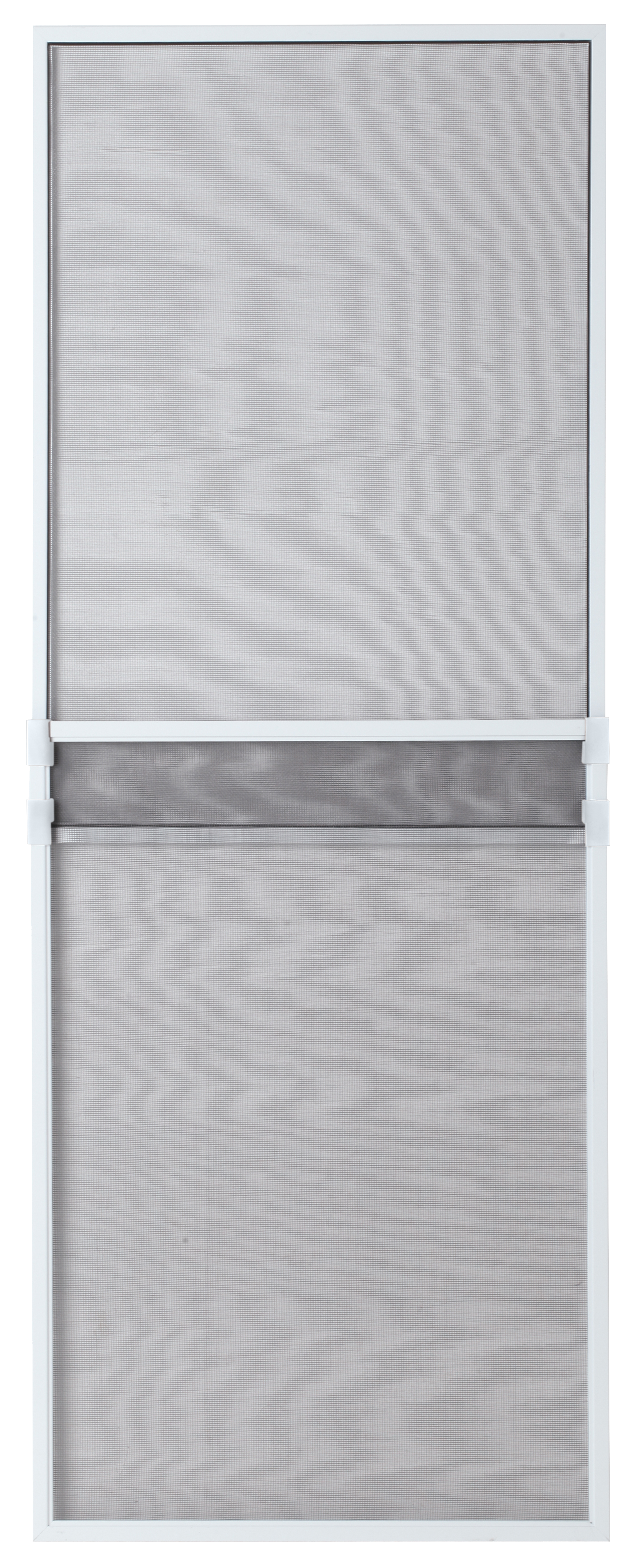 Mosquitera extensible aluminio blanco para ventana tela fibra 50x70-132cm Isoxa - 7