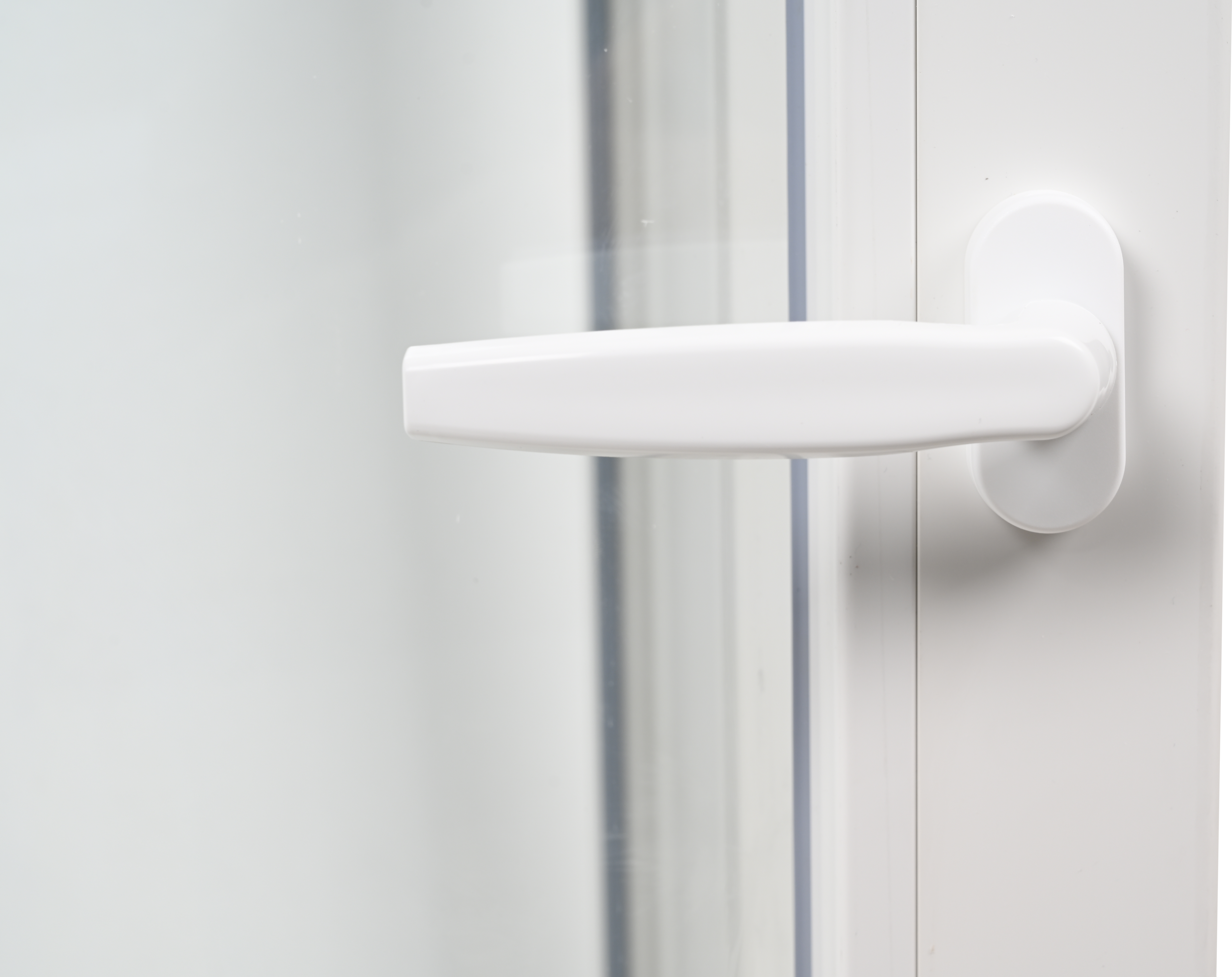 Porta janela com estore de PVC oscilobatente Isoxa 140X229 cm branco - 11