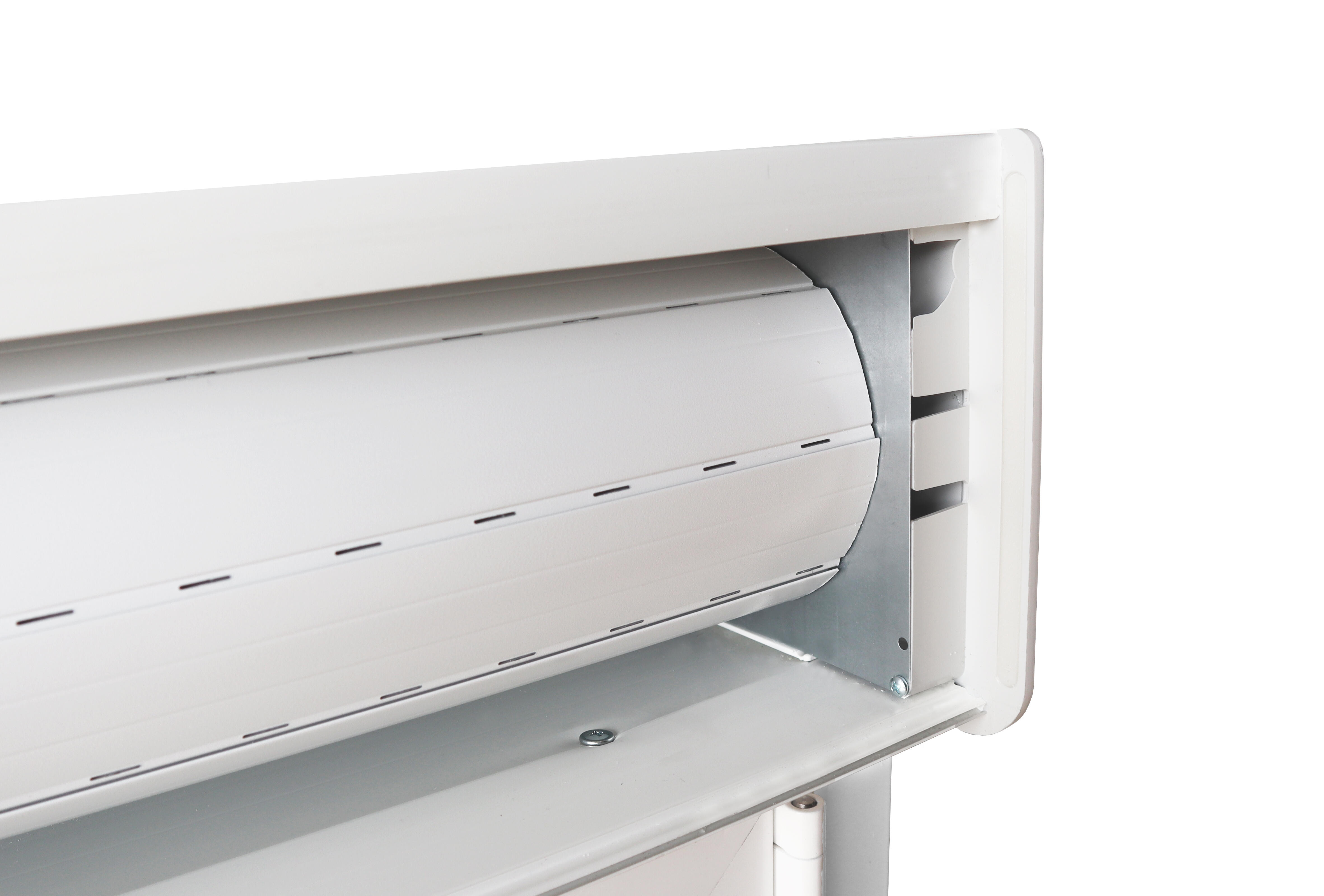 Balconera aluminio ARTENS blanca corredera con persiana de 130x229cm - 8