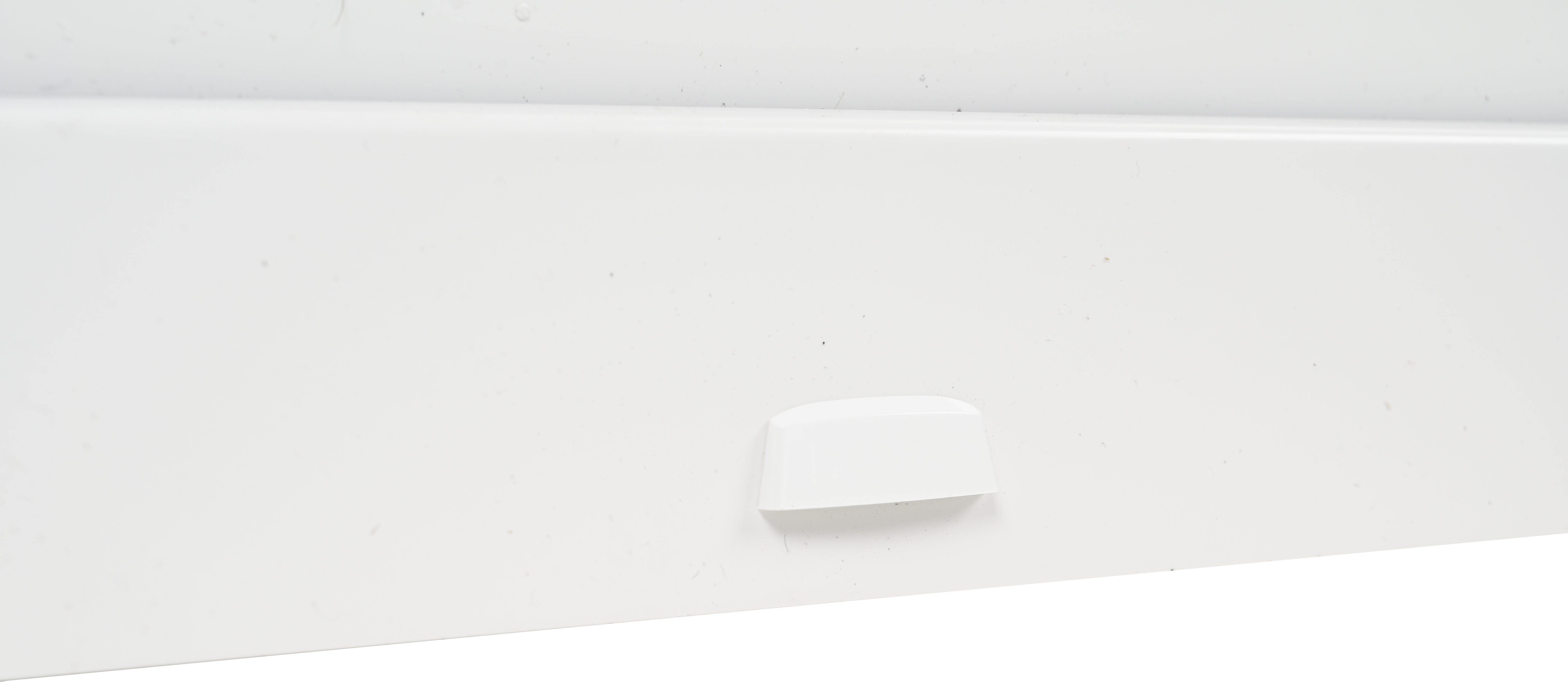 Balconera sin persiana de PVC blanca abatible de 90X200 cm - 11