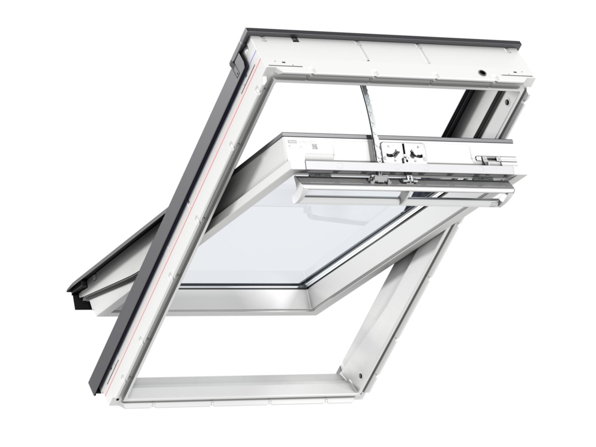 Ventana de techo giratoria interior poliuretano VELUX GGU SK08 006821 ...