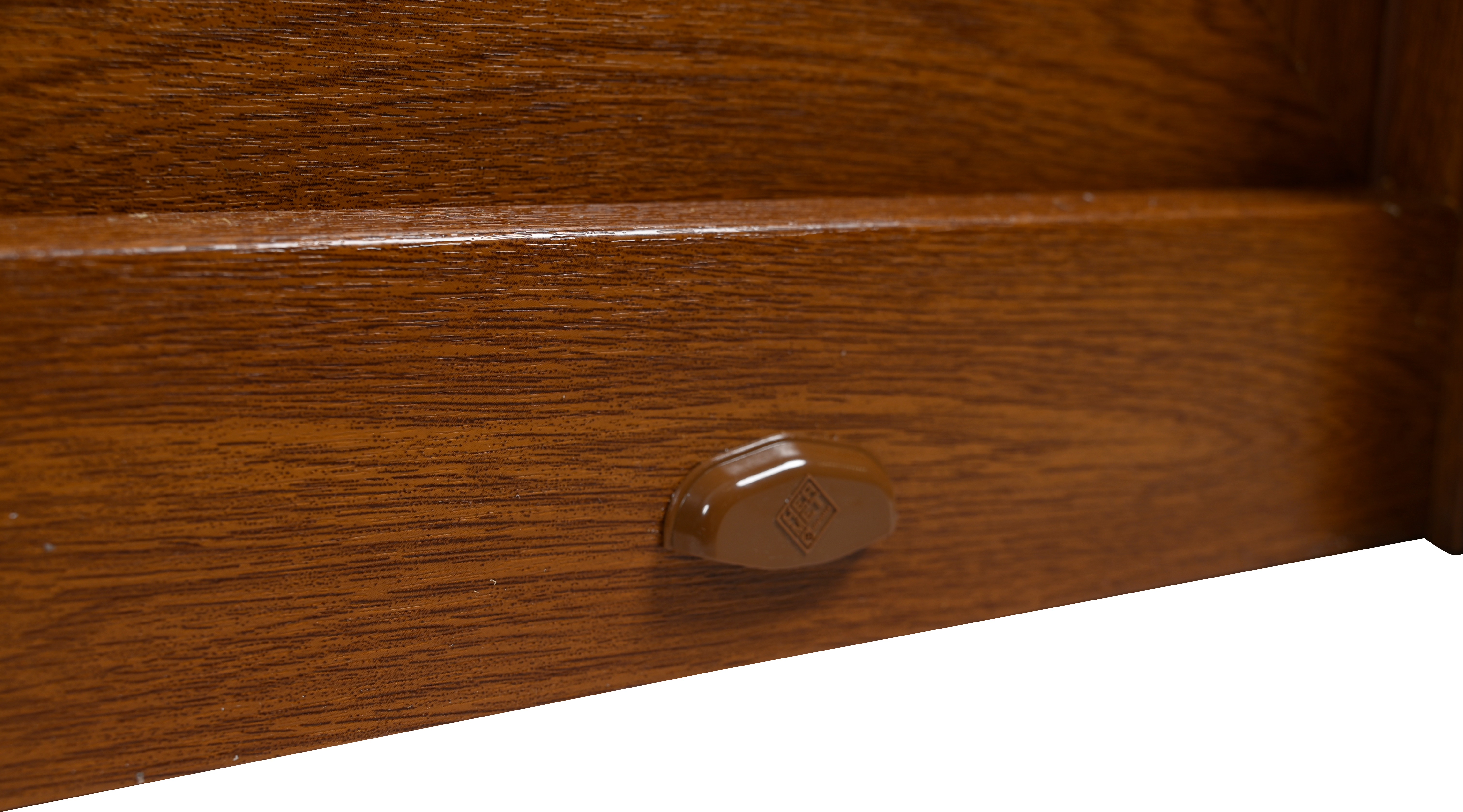 Balconera PVC ISOXA roble oscilobatiente con persiana de 120x229cm - 19