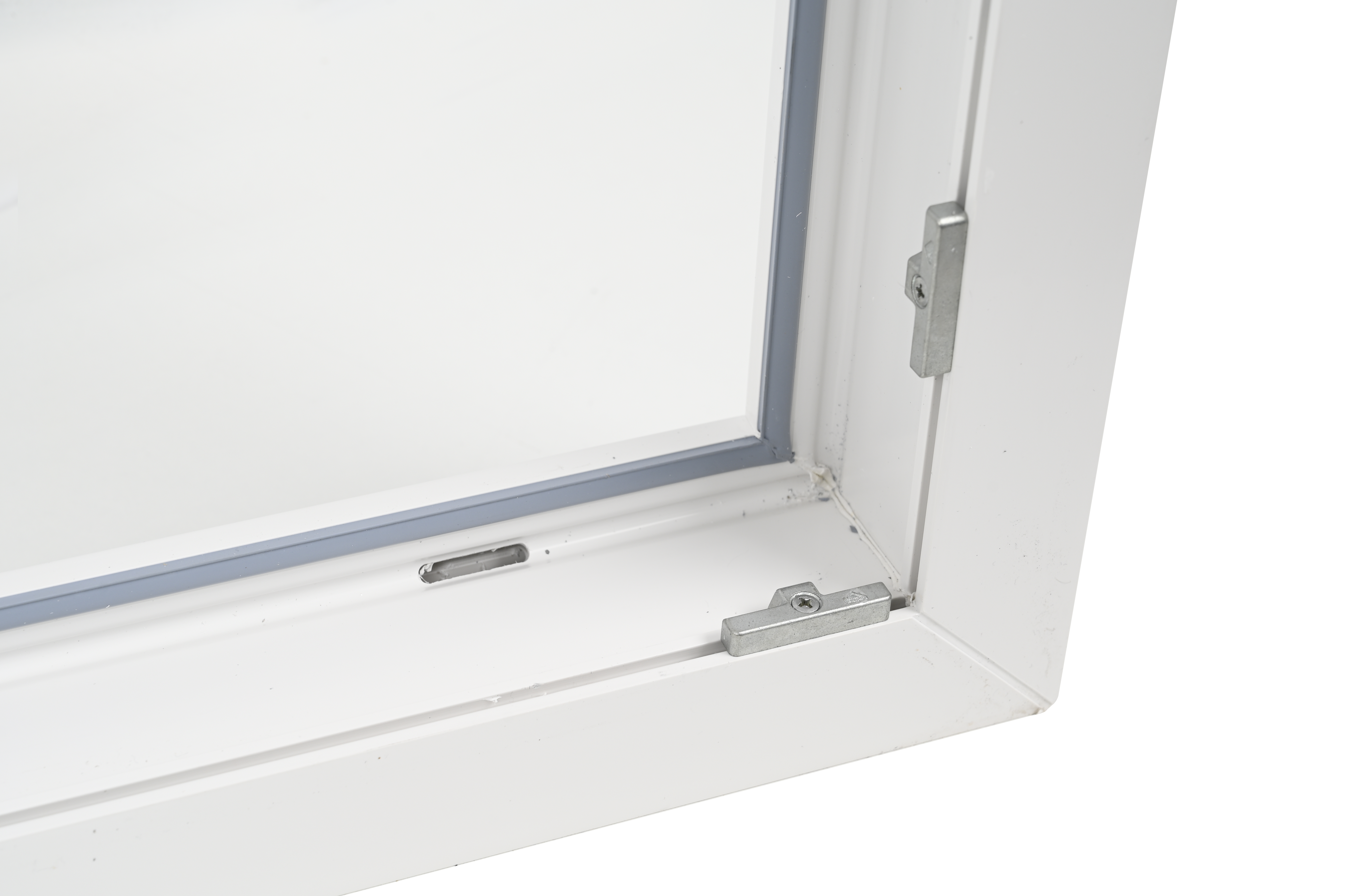 Ventana PVC blanca oscilobatiente 100X60 cm - 10