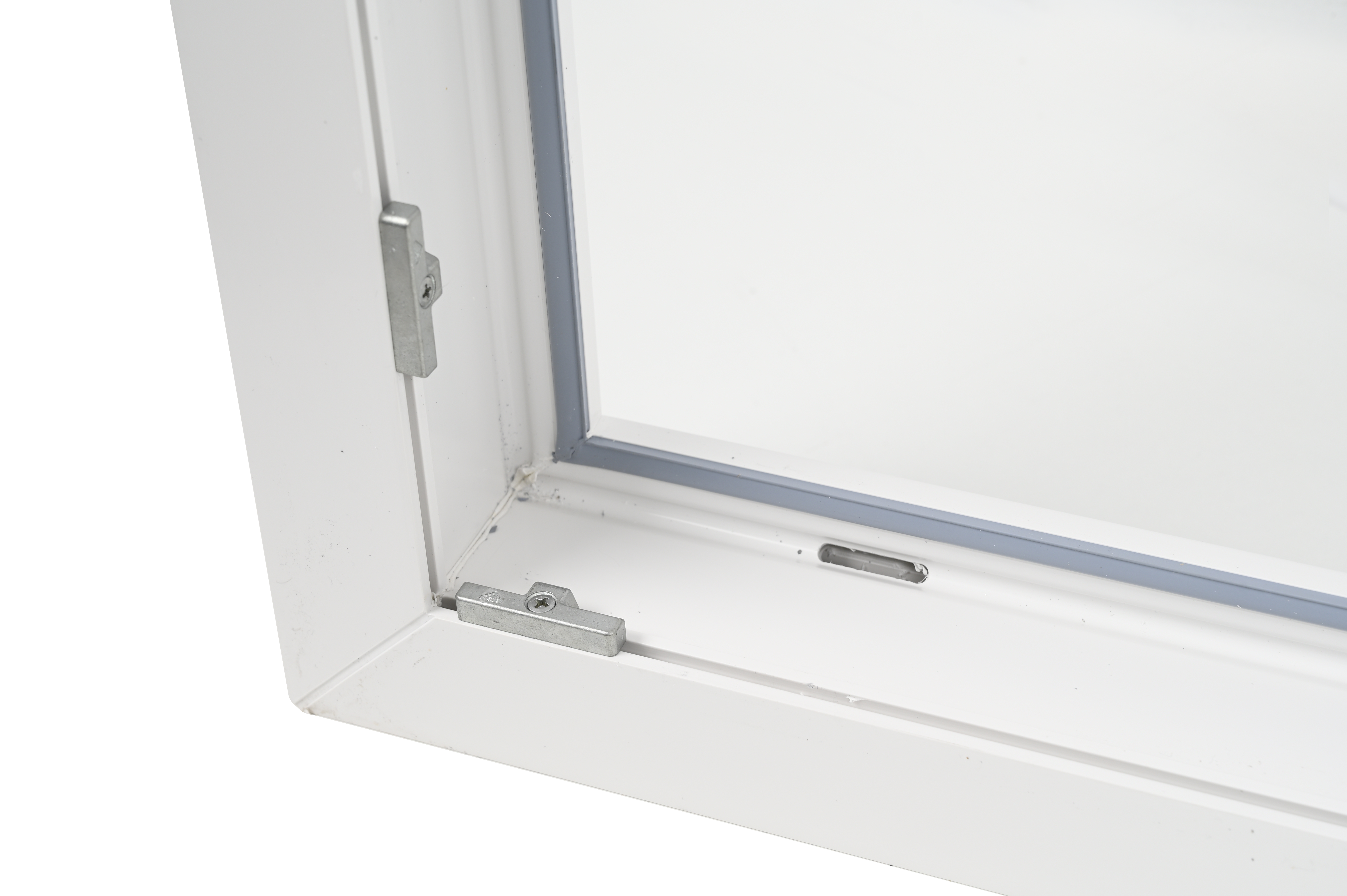 Ventana PVC blanca oscilobatiente 80X80 cm - 14