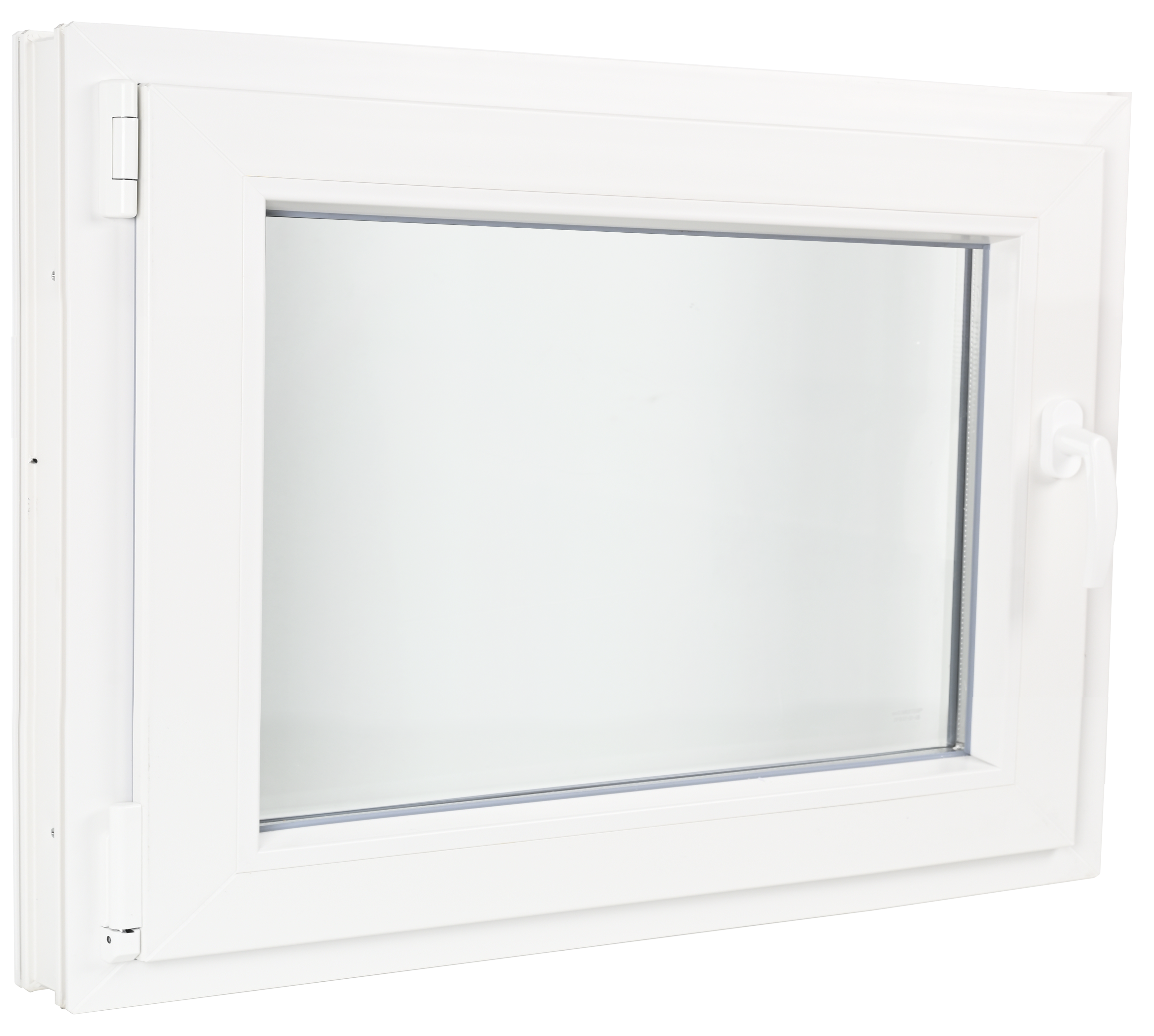 Ventana PVC blanca oscilobatiente 100X60 cm - 3