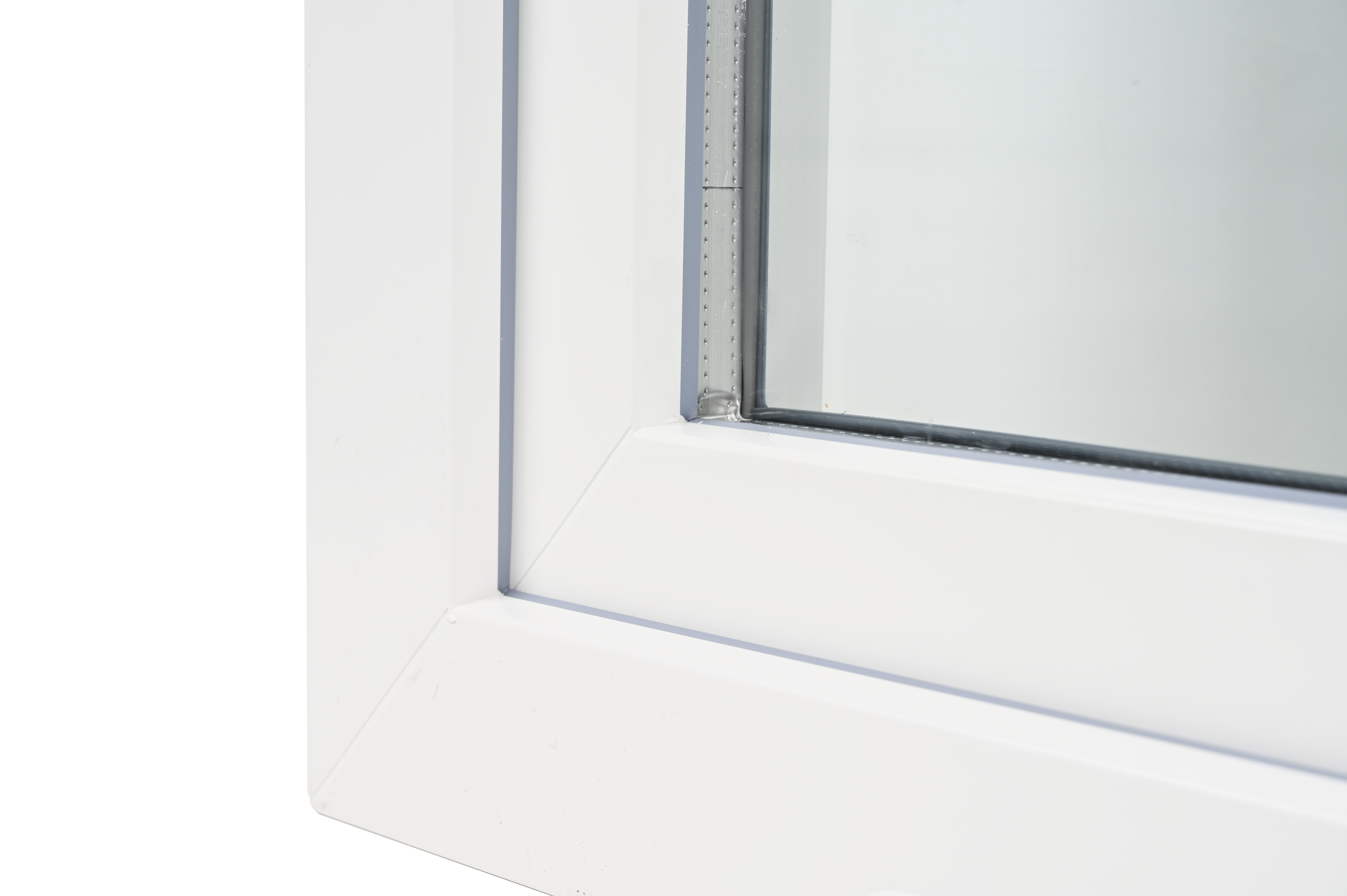 Ventana PVC blanca oscilobatiente 80X80 cm - 9