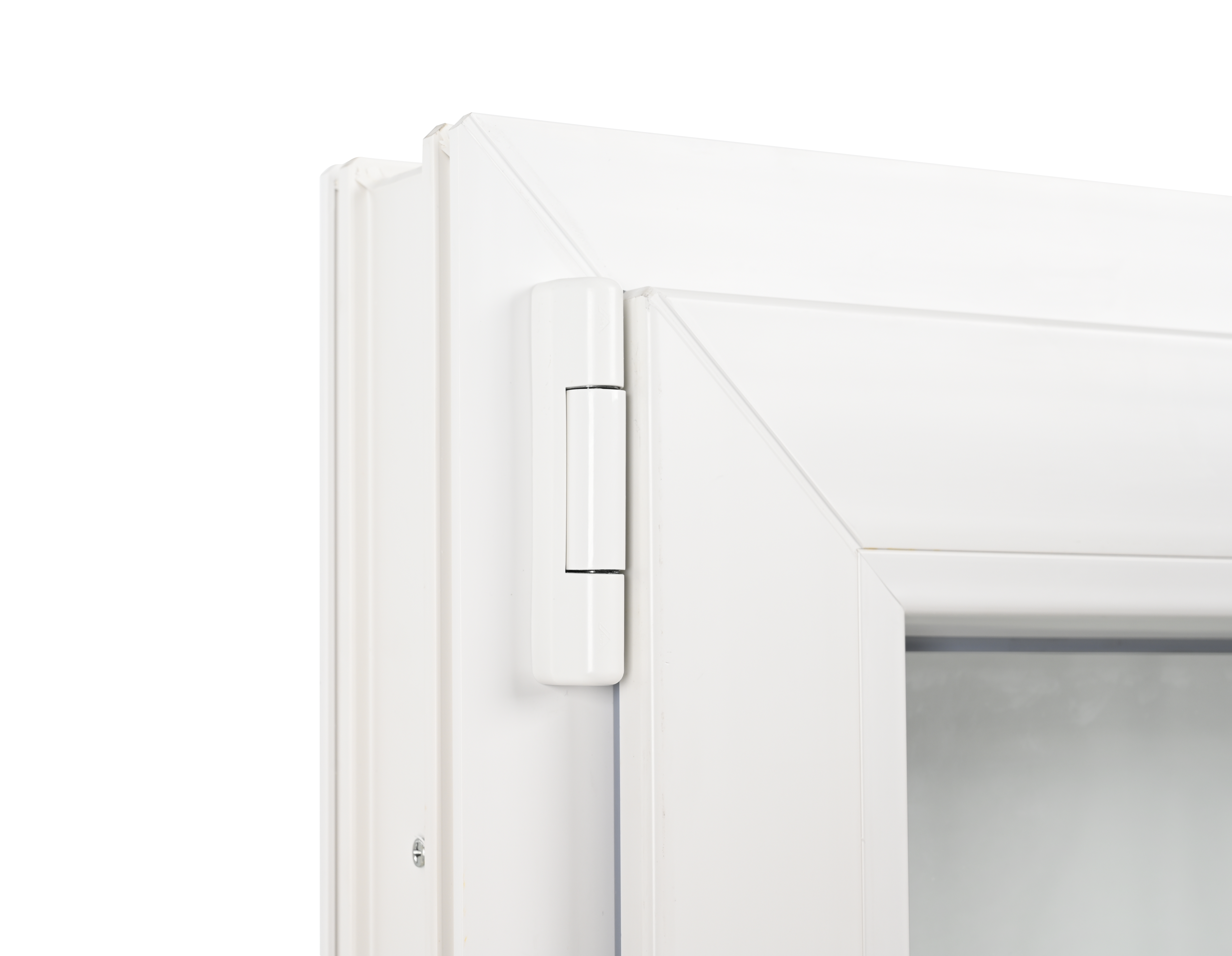 Ventana PVC blanca oscilobatiente 100X60 cm - 7