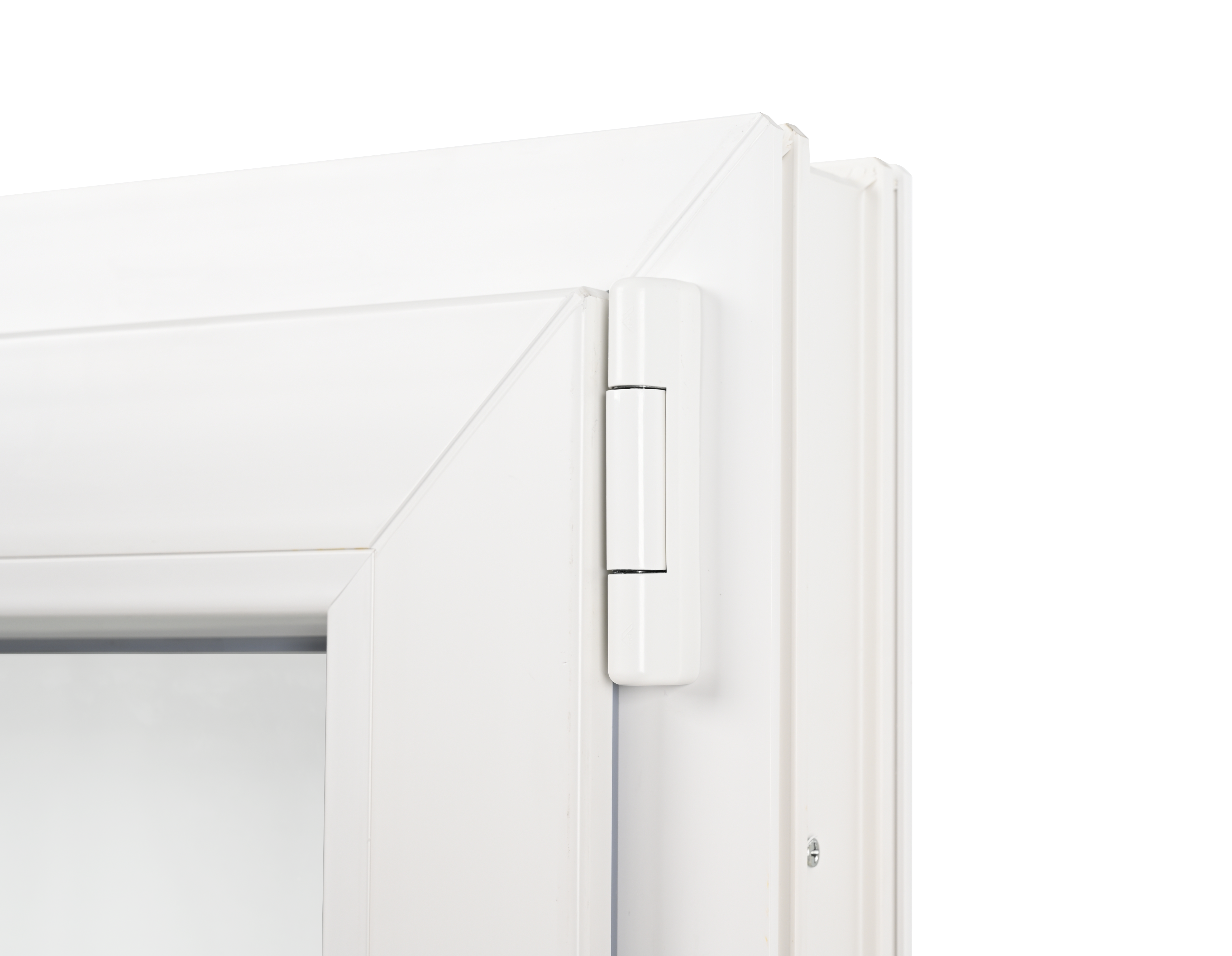 Ventana PVC blanca oscilobatiente 75X100 cm - 9