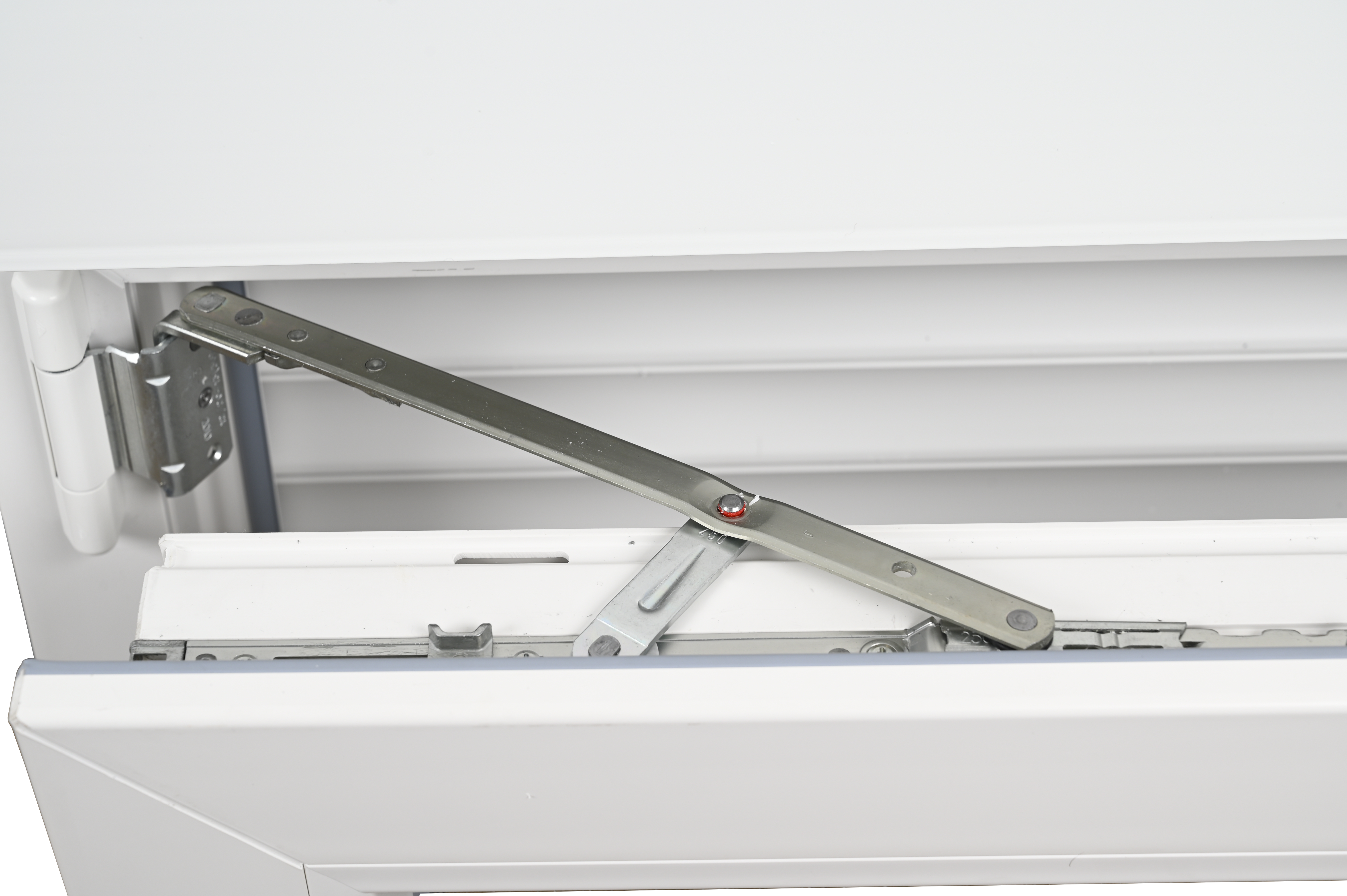 Ventana PVC ISOXA blanca oscilobatiente con persiana de 140X119 cm - 14