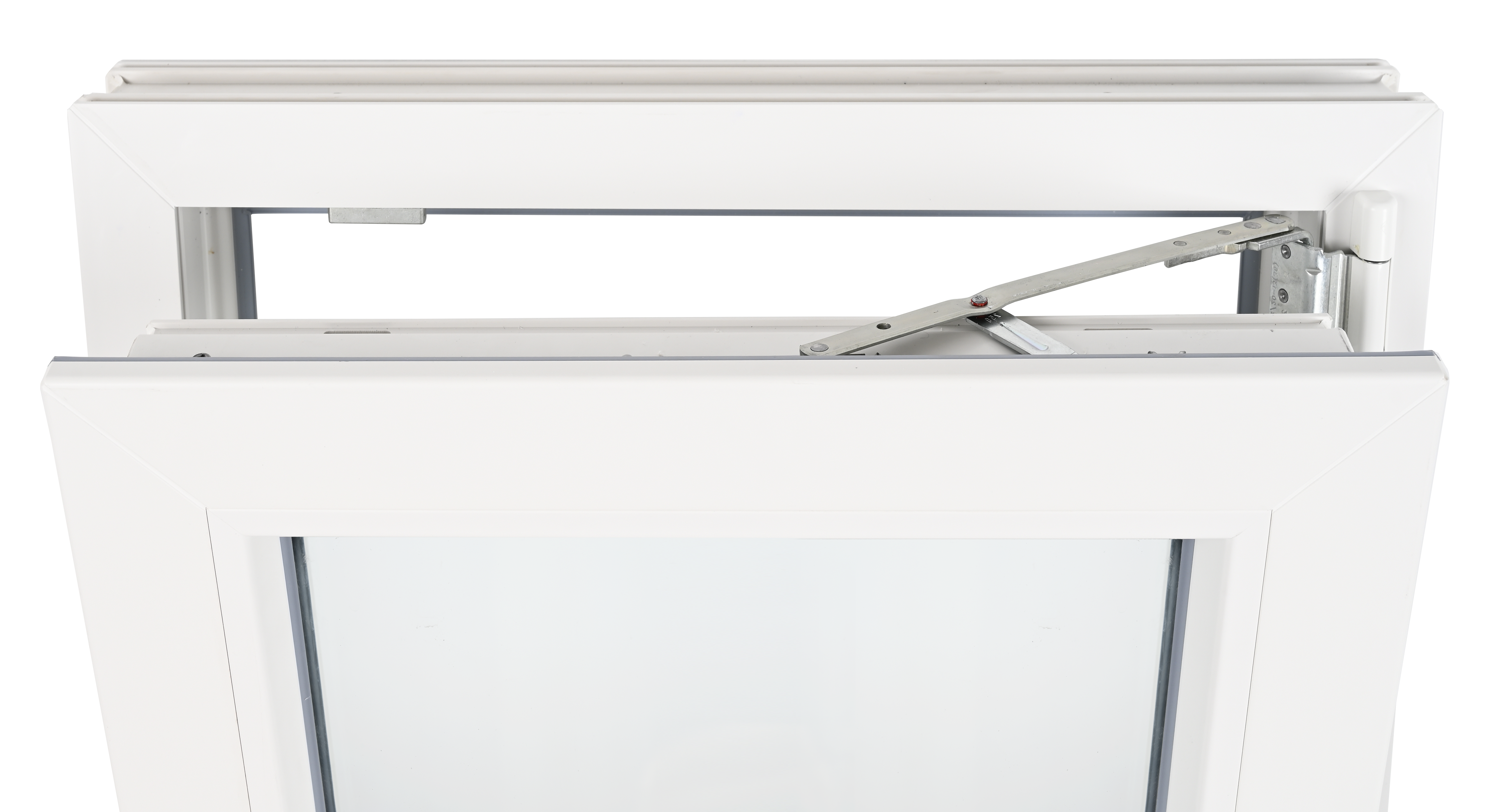 Ventana PVC blanca oscilobatiente 75X100 cm - 6