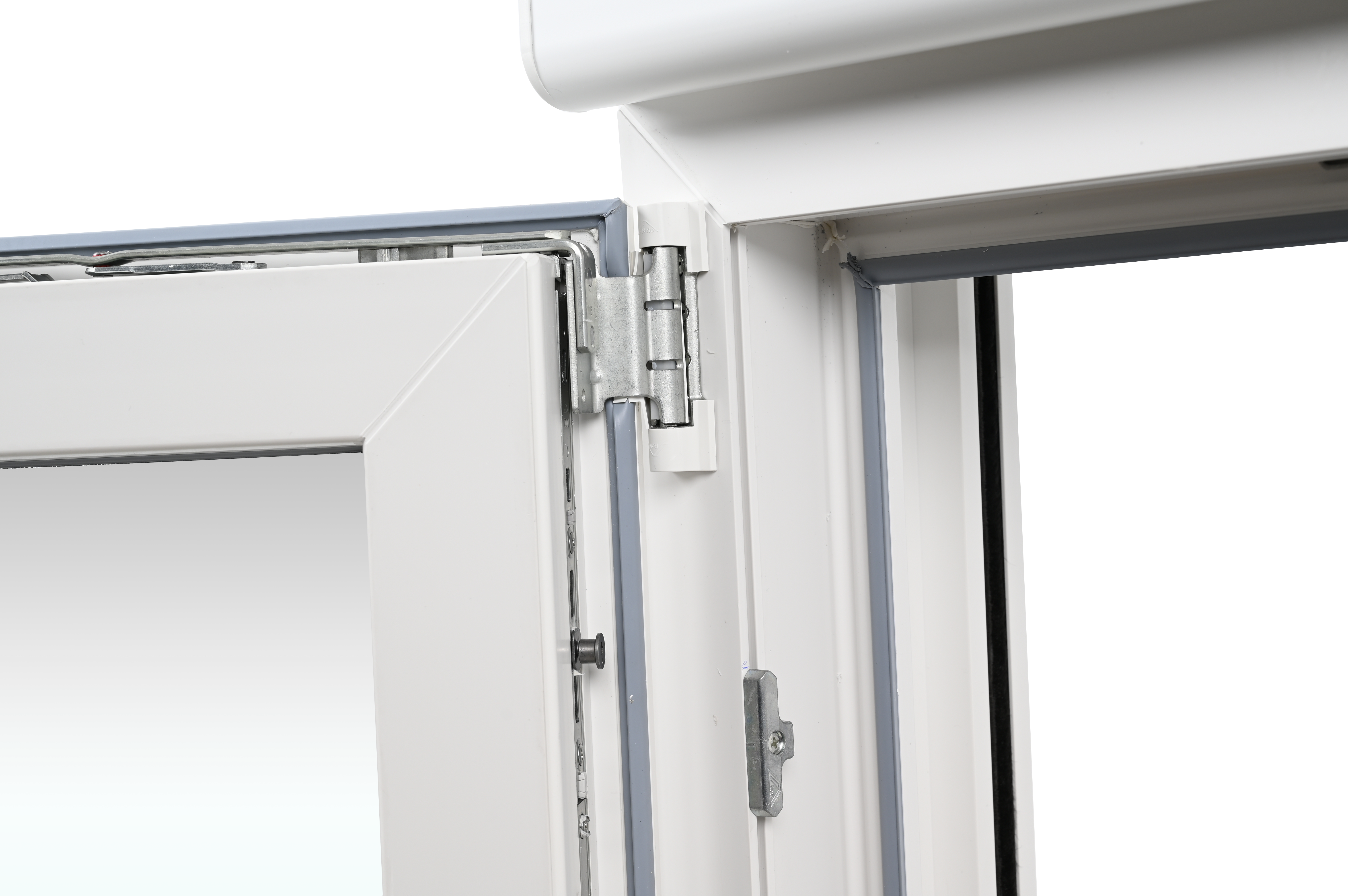 Ventana PVC ISOXA blanca oscilobatiente con persiana de 140X119 cm - 12