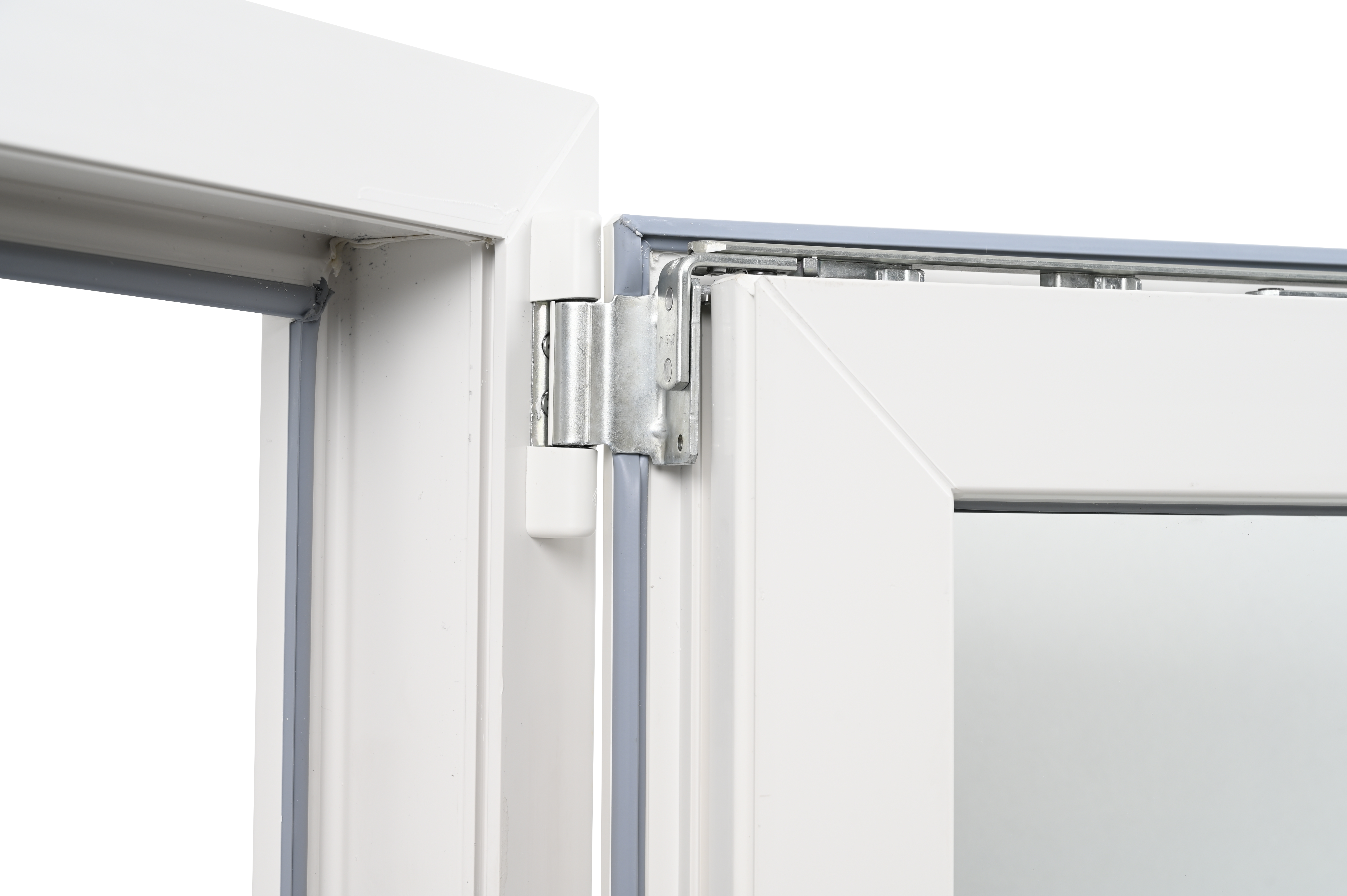 Ventana PVC blanca oscilobatiente 80X80 cm - 5