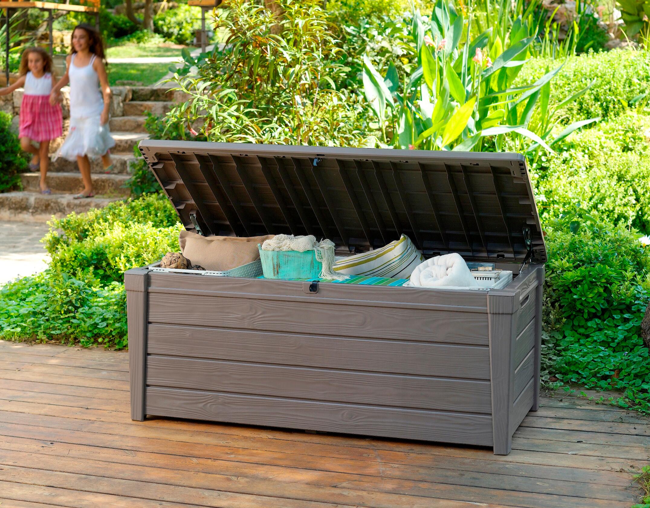 Baule KETER in resina marrone L 145.0 x H 134.0 x P 70.0 cm - 2