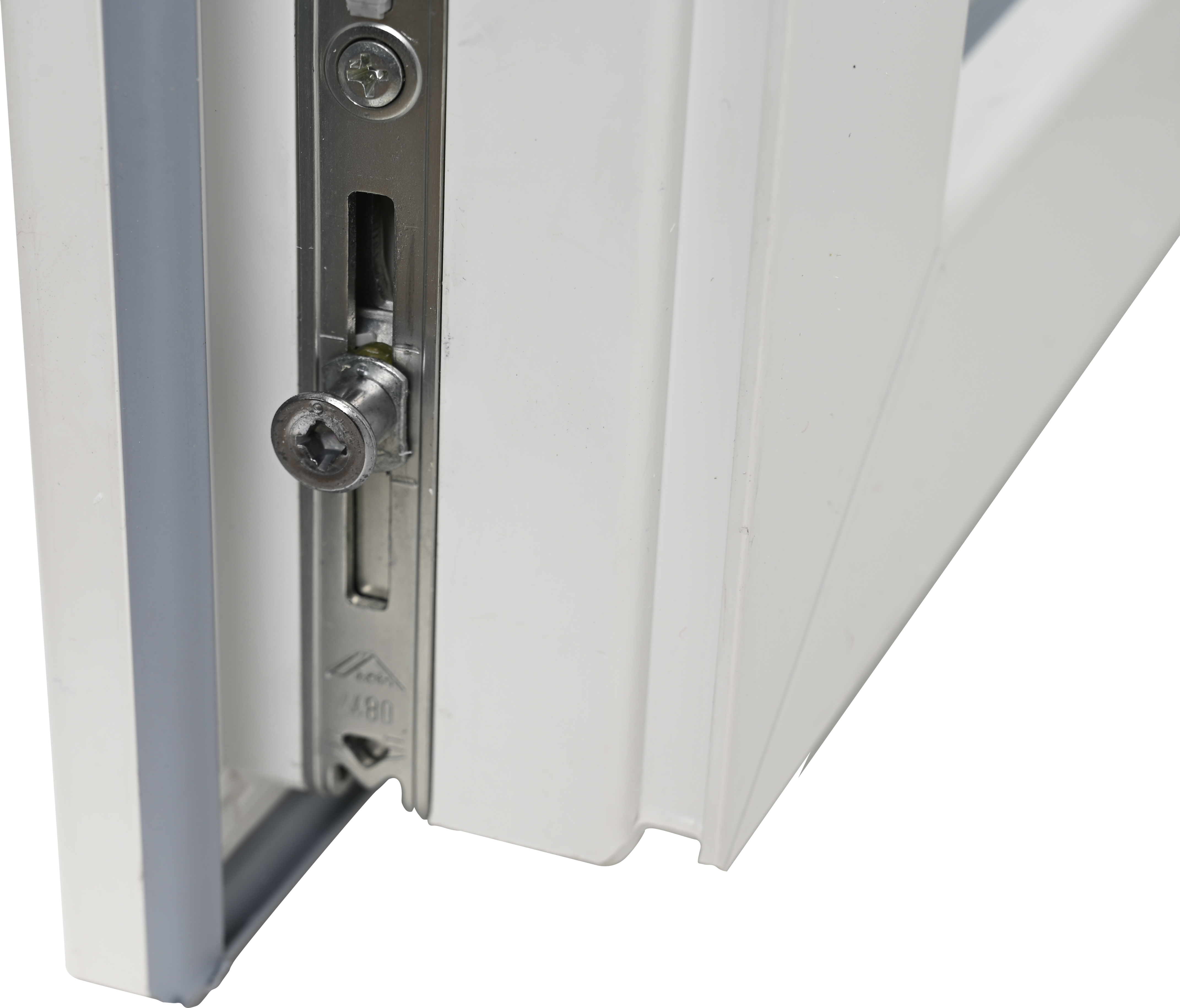 Ventana PVC blanca oscilobatiente con persiana de 60X115 cm - 20