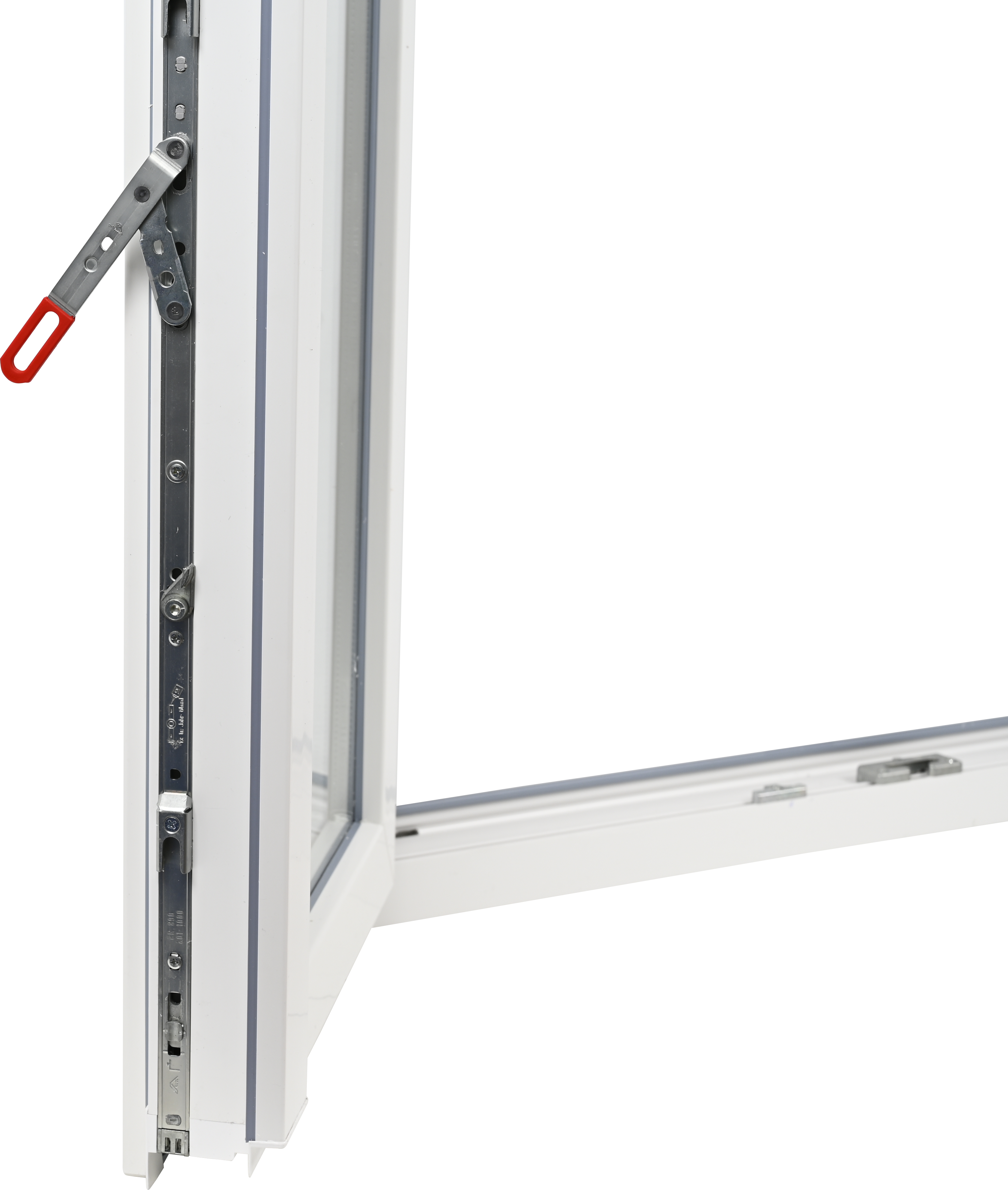 Ventana PVC ISOXA blanca oscilobatiente con persiana de 140X119 cm - 10