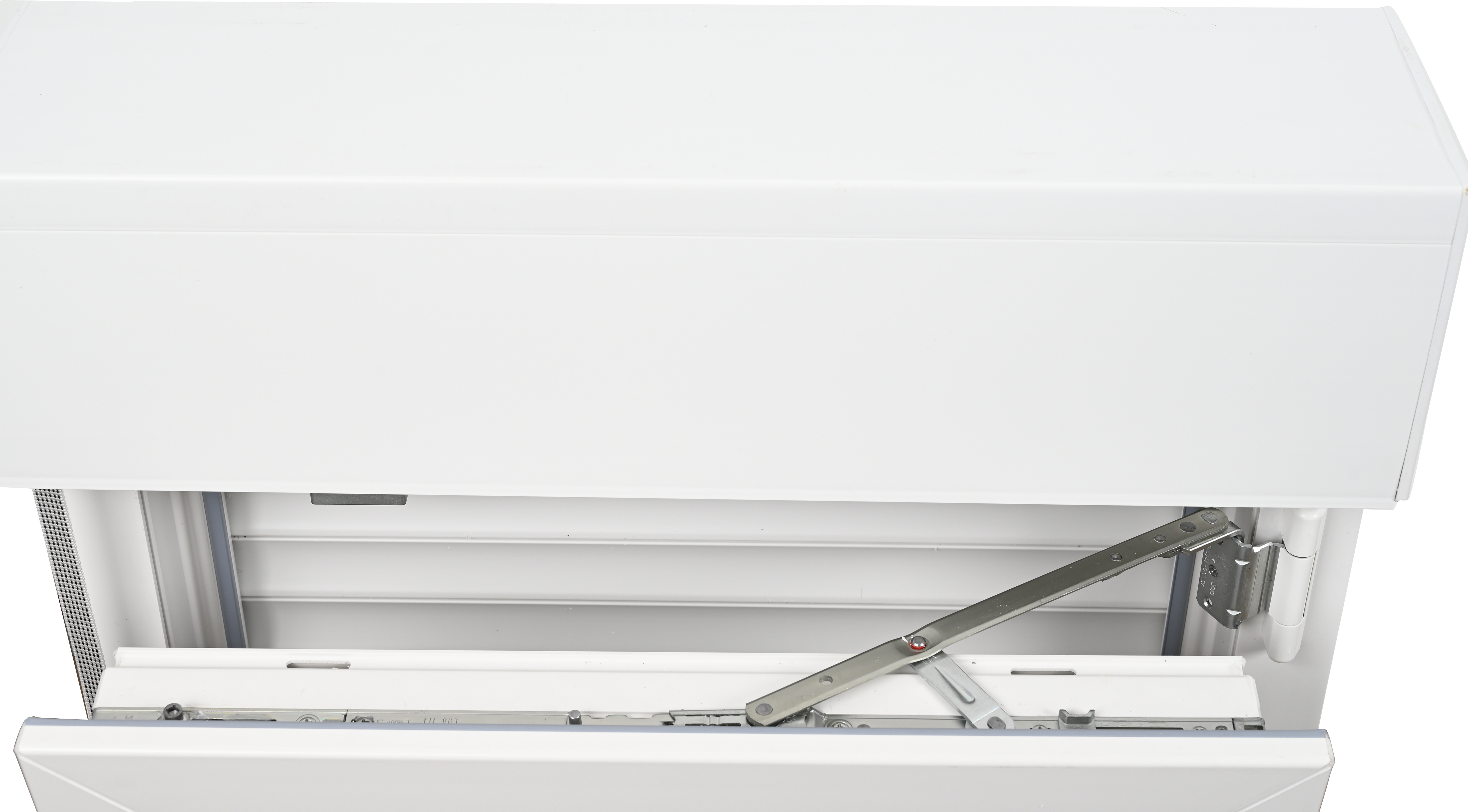 Janela de PVC OSCILOBATENTE 60X115CM DIREITA (COM ESTORE) - 22