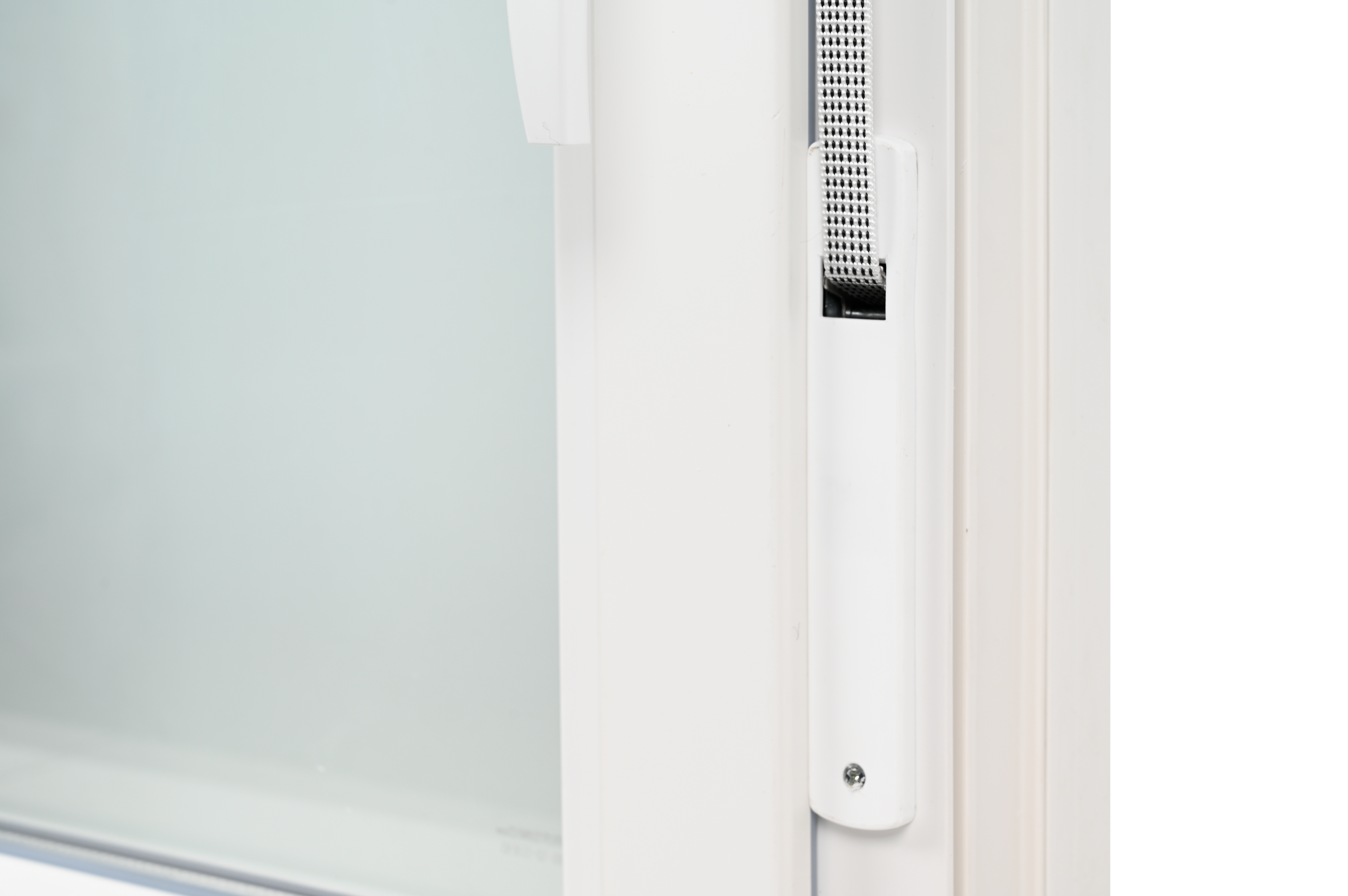Ventana PVC ISOXA blanca oscilobatiente izquierda con persiana guía mosquitera 60X119 cm - 10