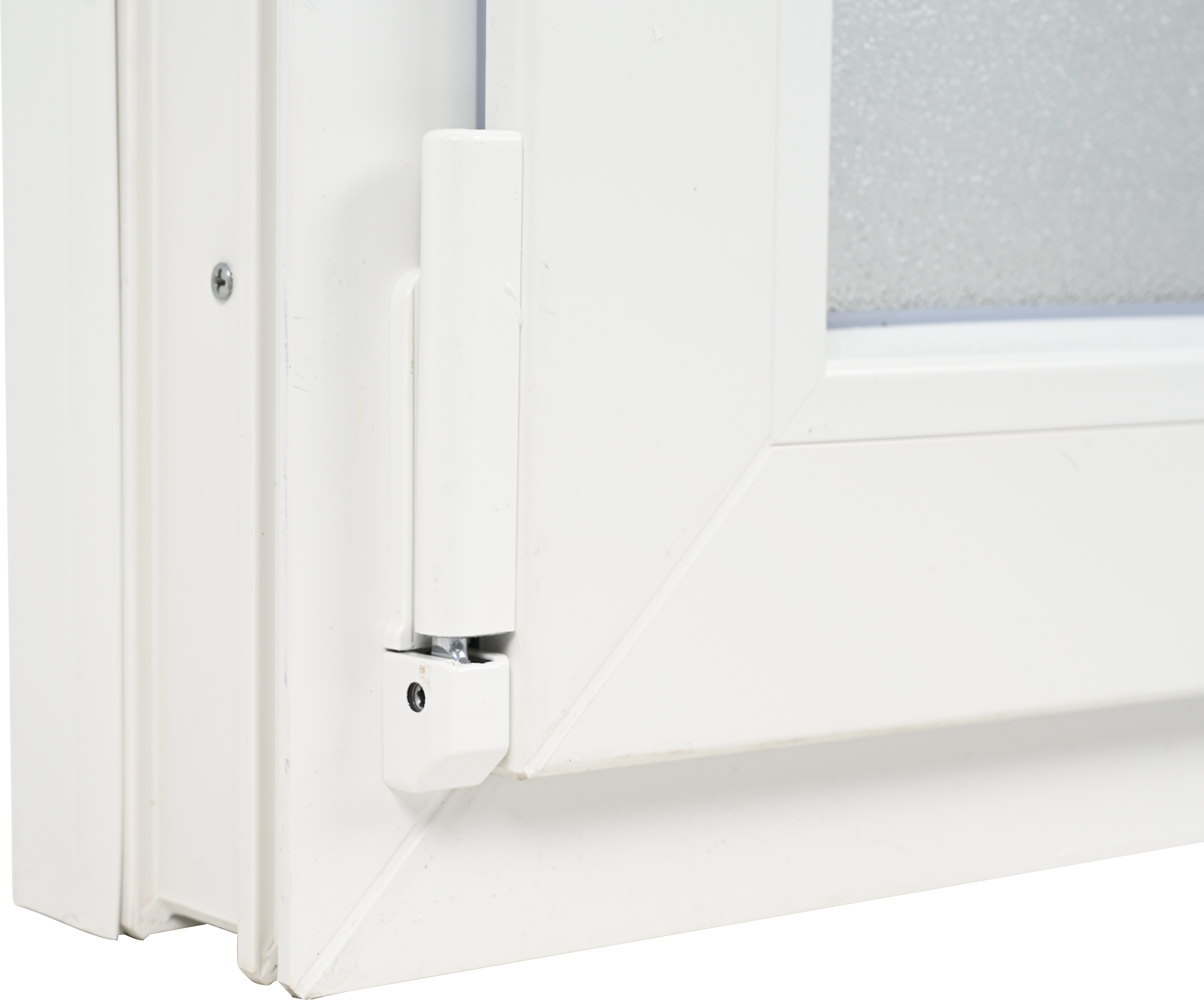 Ventana PVC blanca oscilobatiente con persiana de 60X115 cm - 18