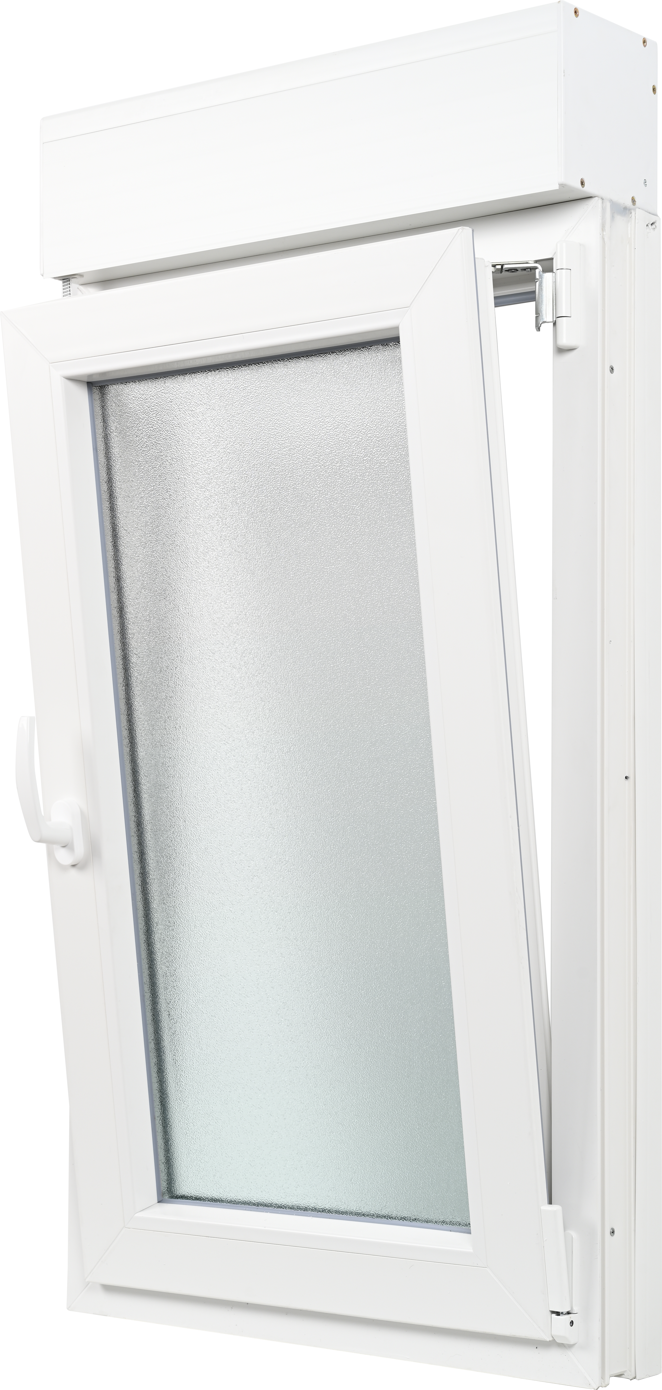 Janela de PVC OSCILOBATENTE 60X115CM DIREITA (COM ESTORE) - 9