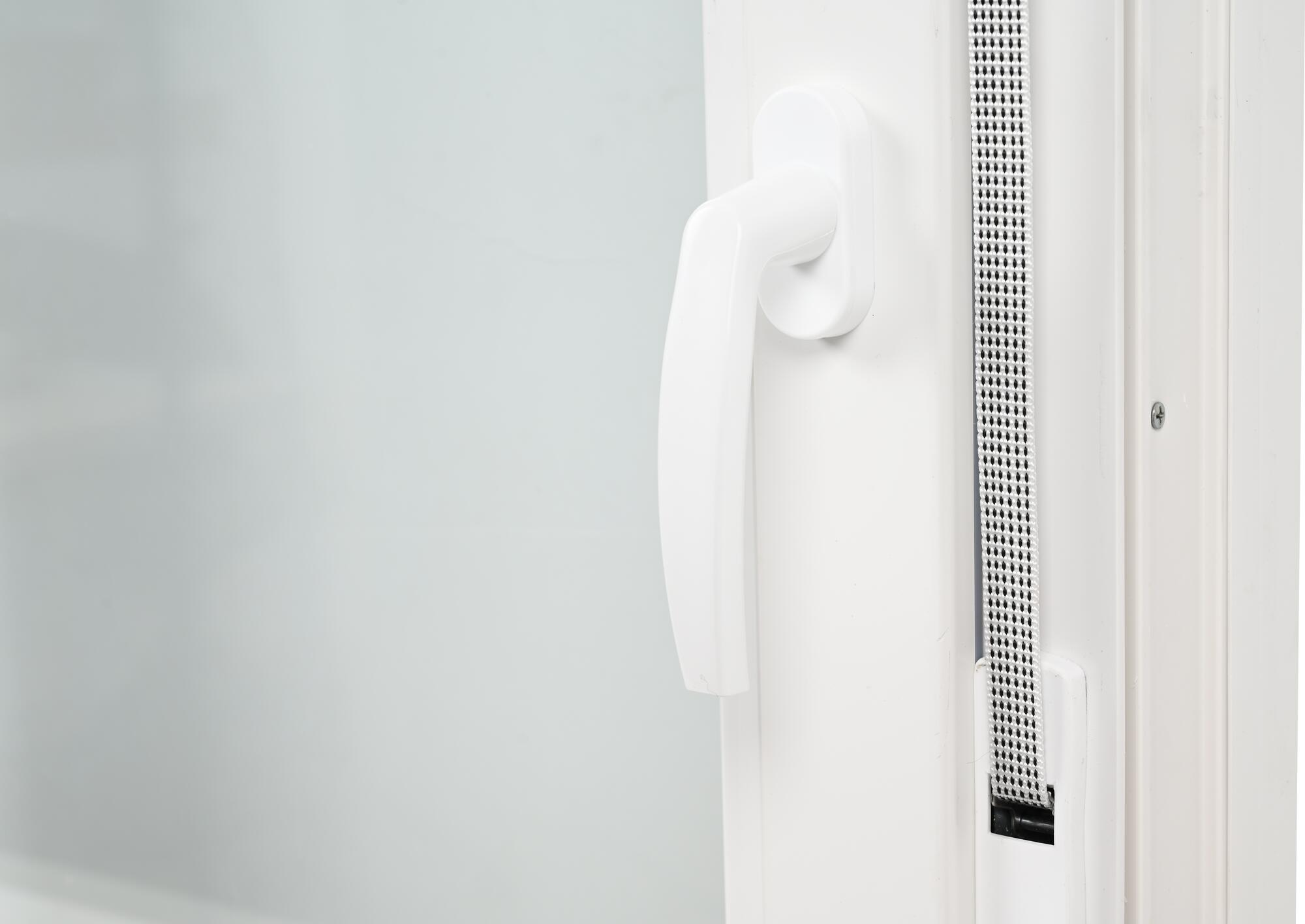 Ventana PVC blanca oscilobatiente con persiana de 60X115 cm - 16