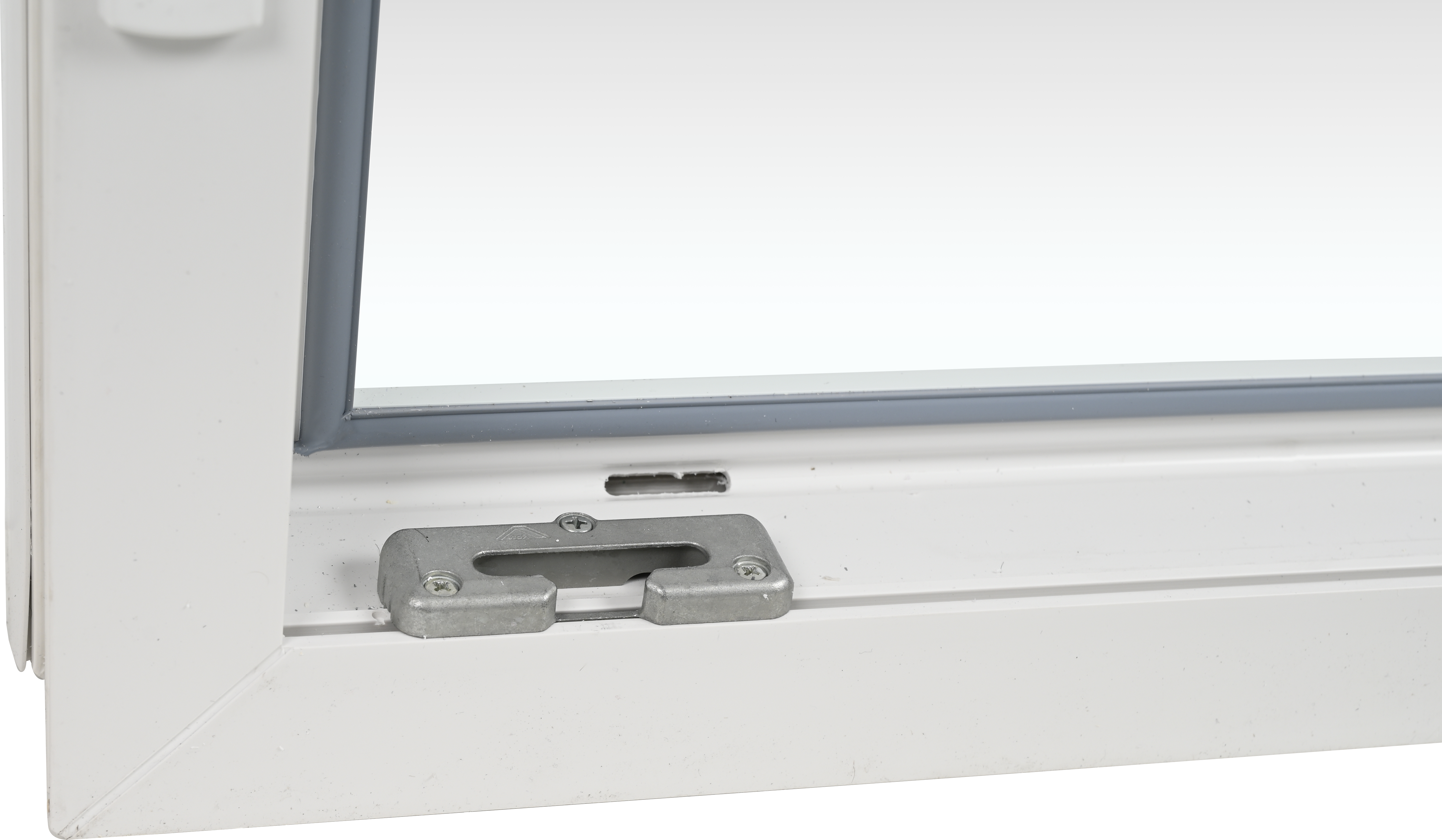 Ventana PVC ISOXA blanca oscilobatiente derecha con persiana 75X119 cm - 8