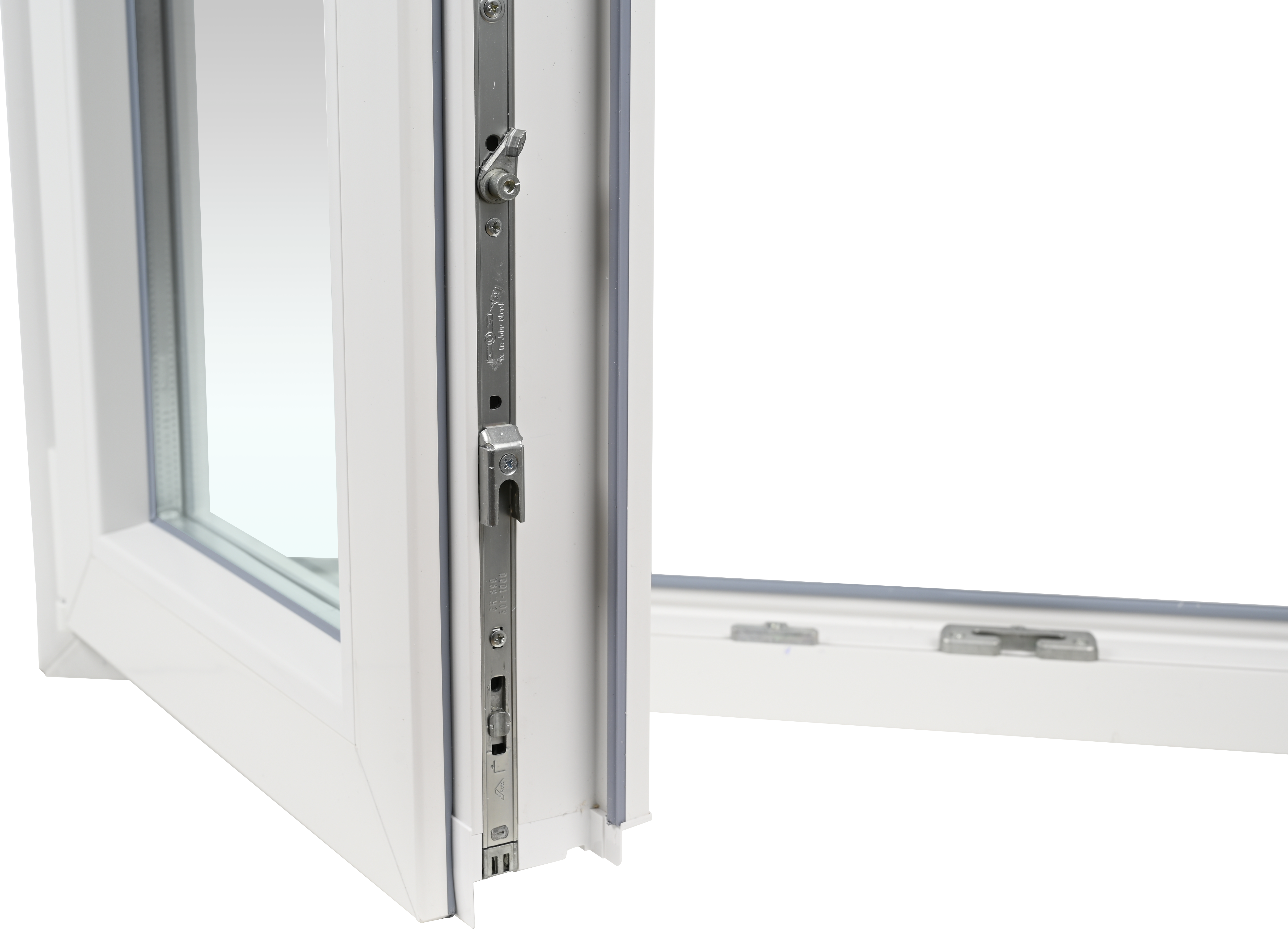 Ventana PVC ISOXA blanca oscilobatiente con persiana de 140X119 cm - 7