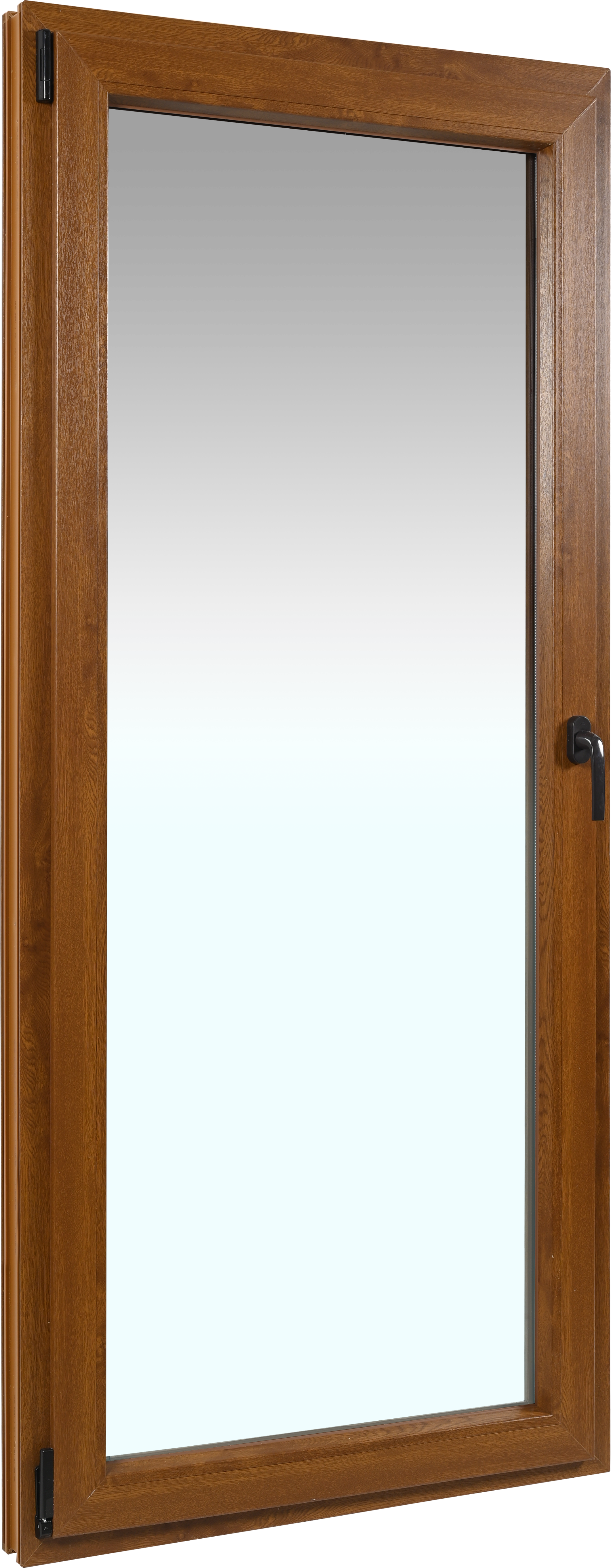 Balconera PVC roble abatible 90X200 cm - 3