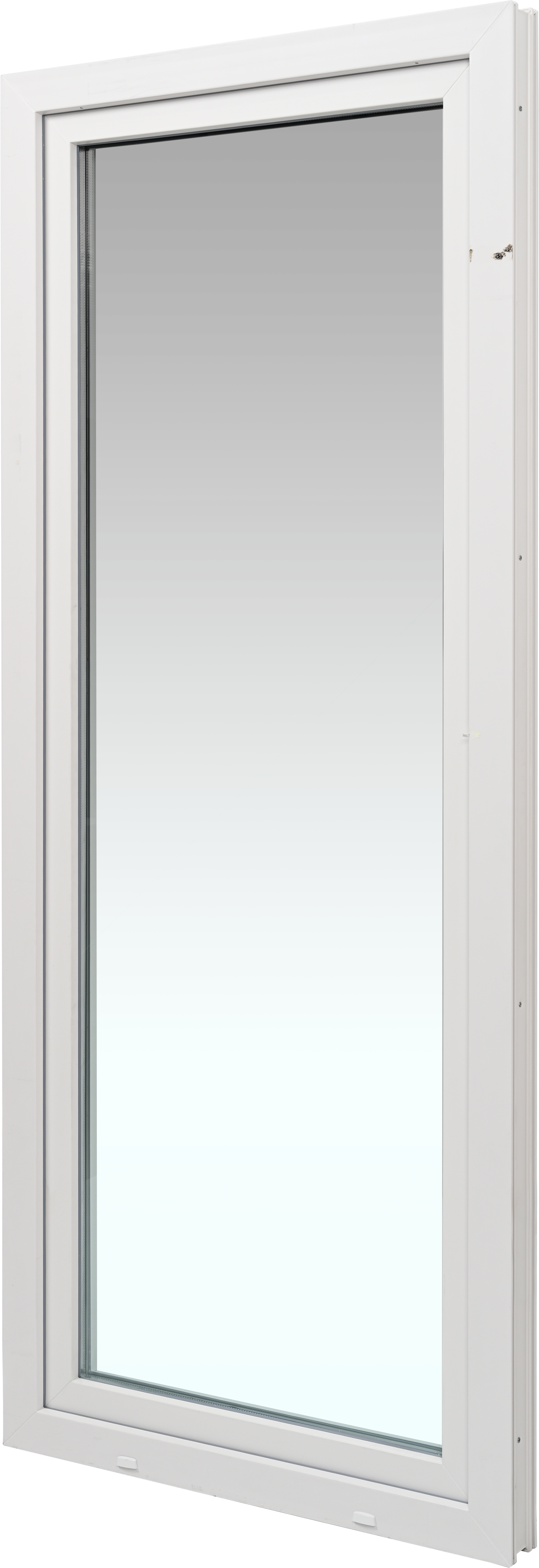 Balconera PVC ISOXA blanca oscilobatiente derecha 85X210 cm - 4