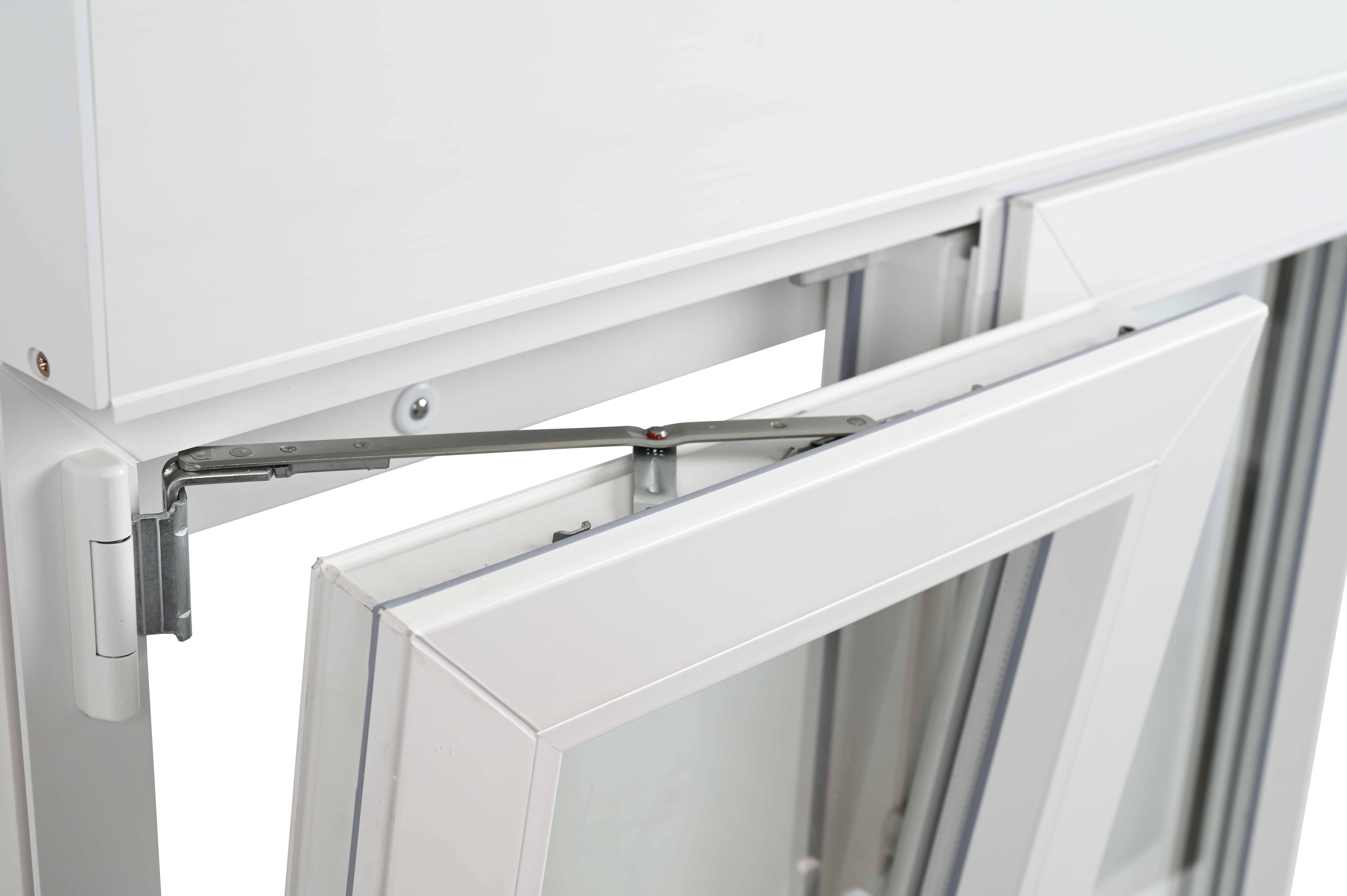 Balconera PVC ISOXA blanca oscilobatiente derecha 85X210 cm - 19