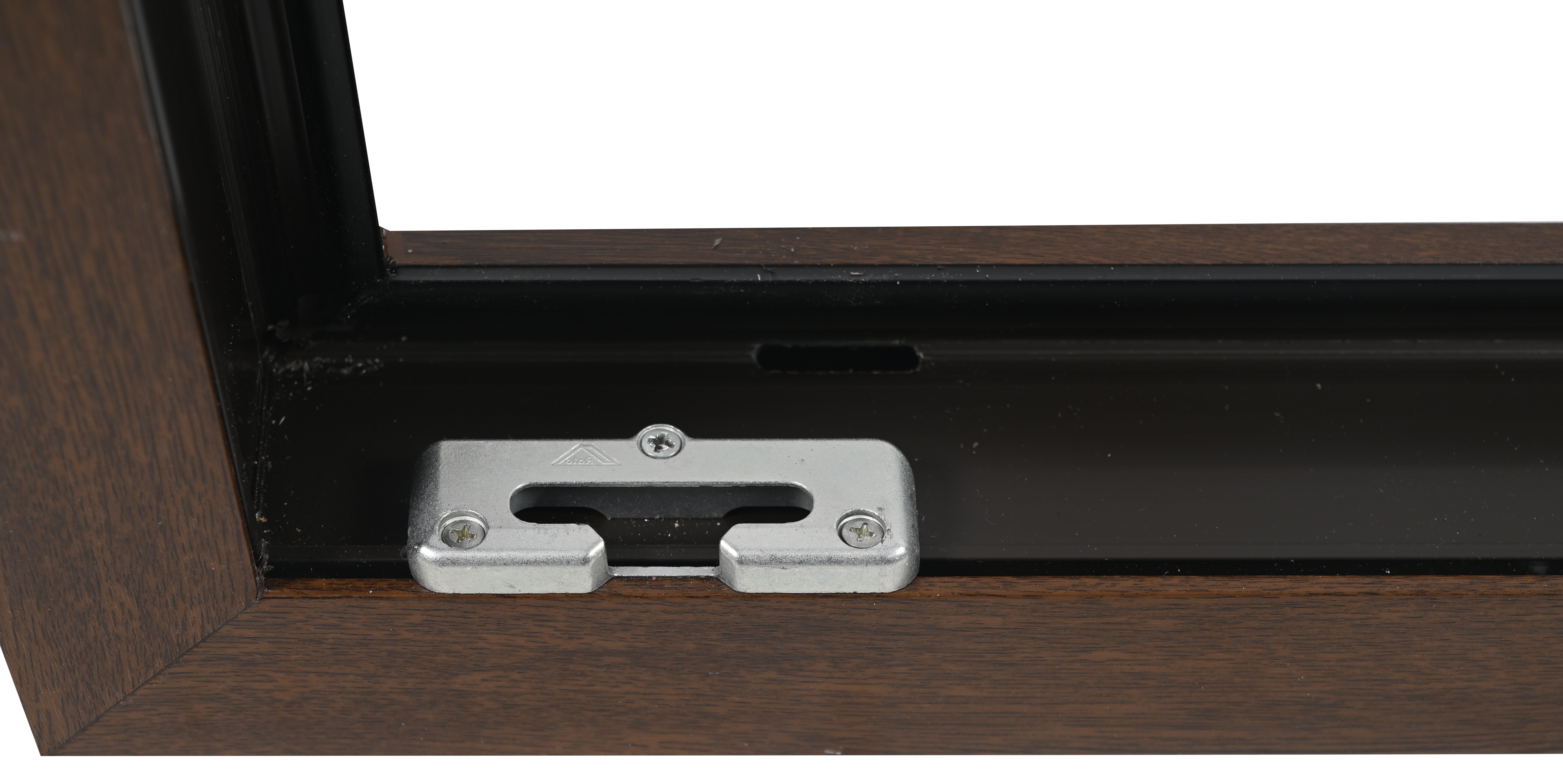 Balconera PVC ISOXA nogal oscilobatiente 85X210 cm - 16