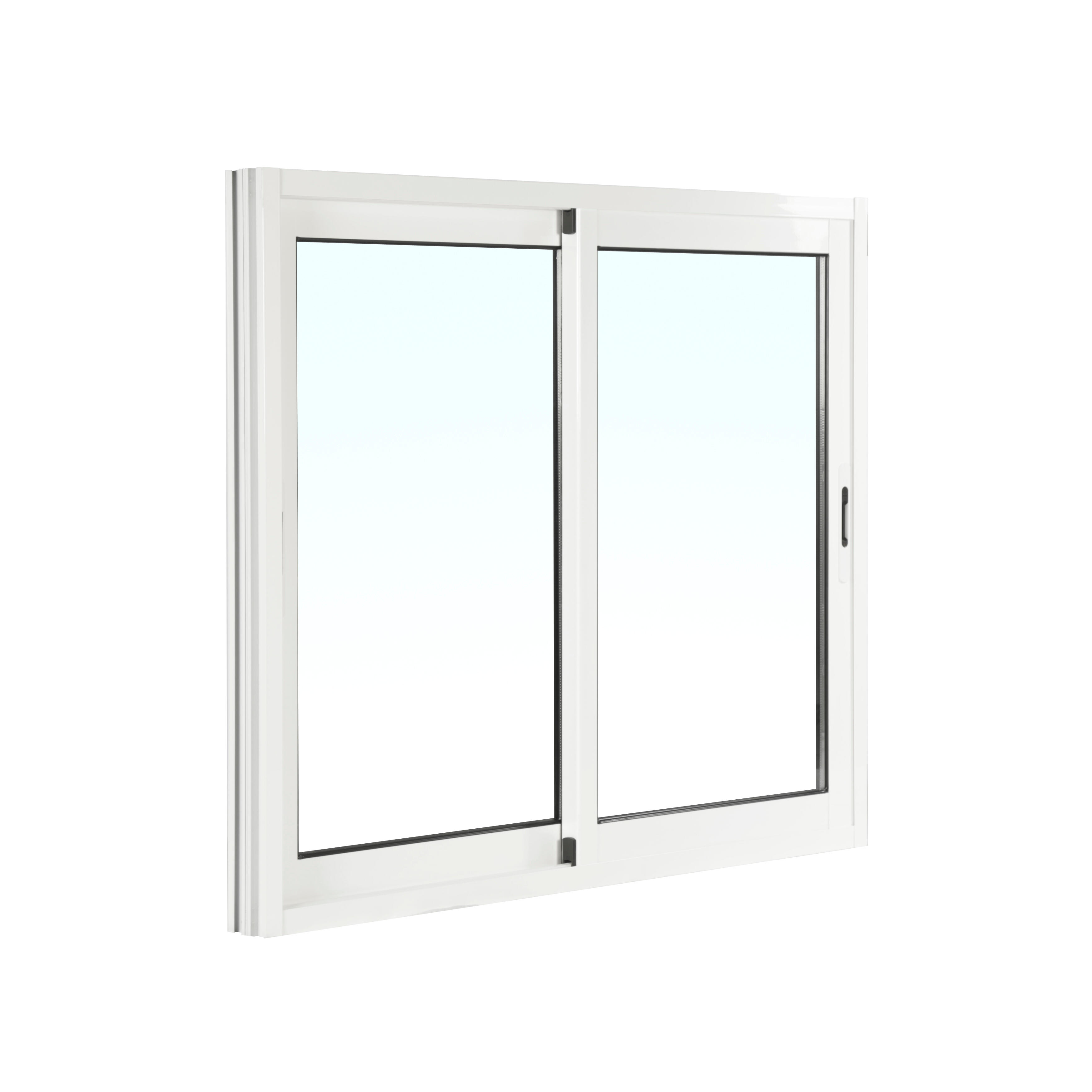 Ventana aluminio ISOXA blanca corredera de 80x60cm - 4