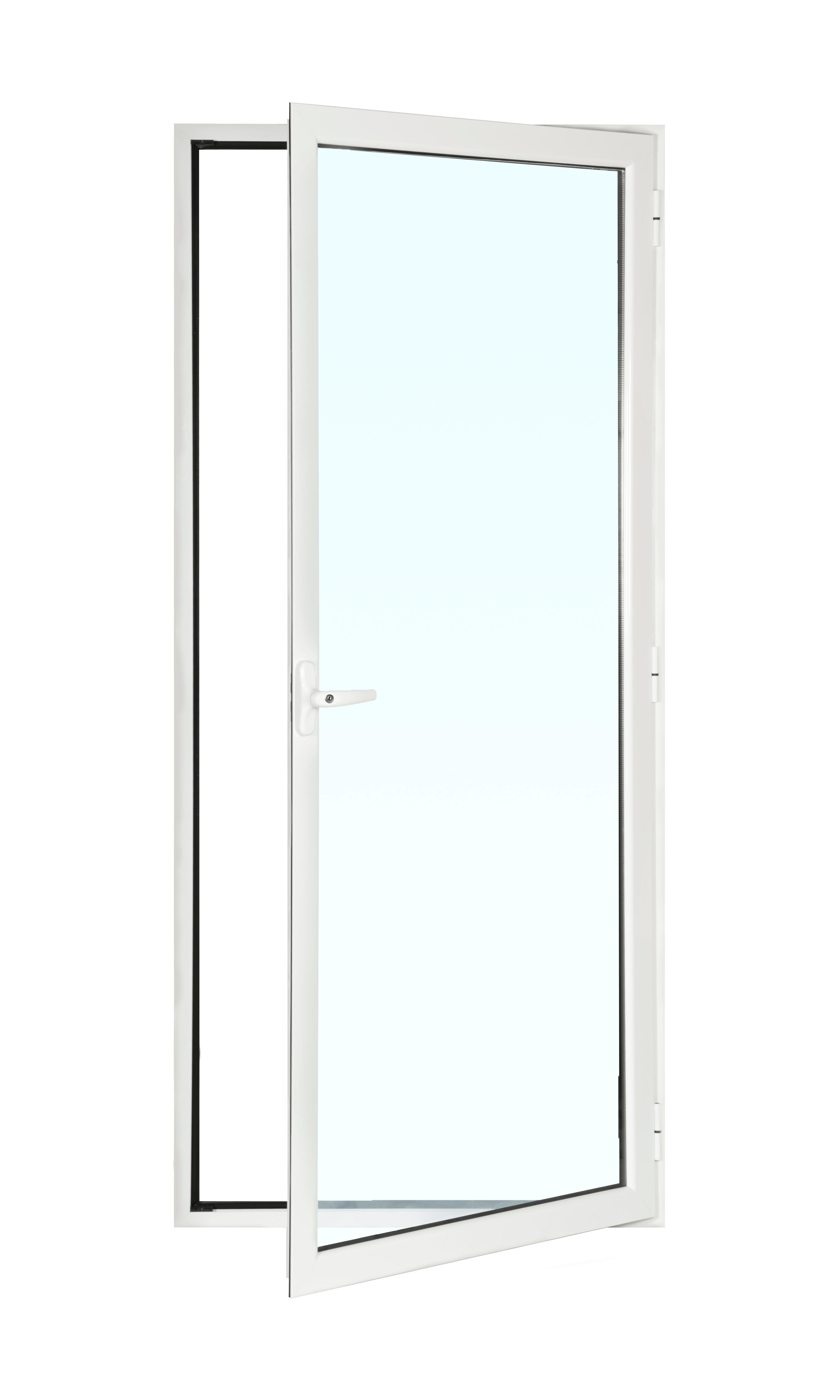 Janela de alumínio abatível Isoxa 210x80 cm direita branco (com fechadura) - 3