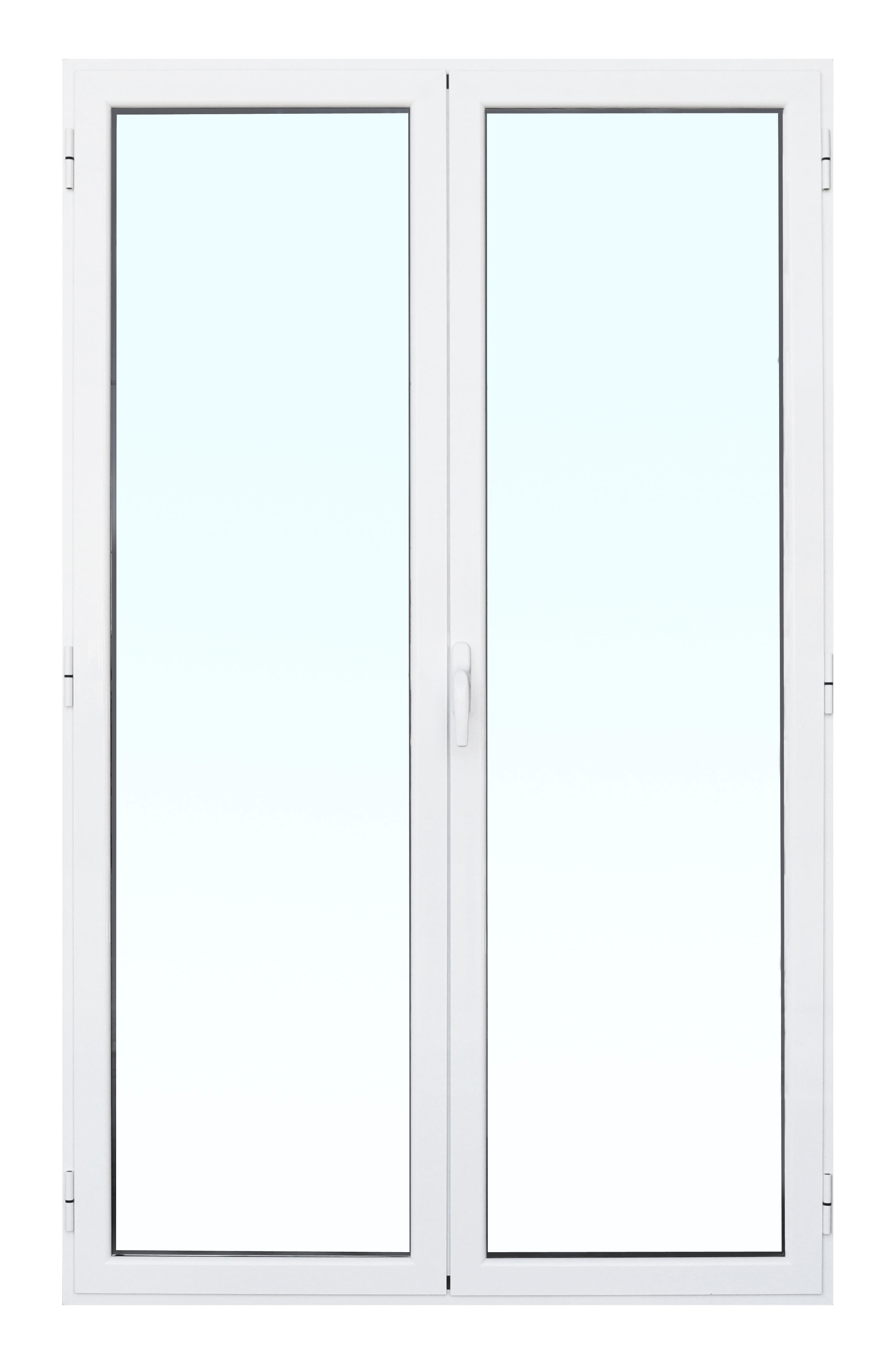 Balconera aluminio ISOXA blanca practicable 130x210cm - 7