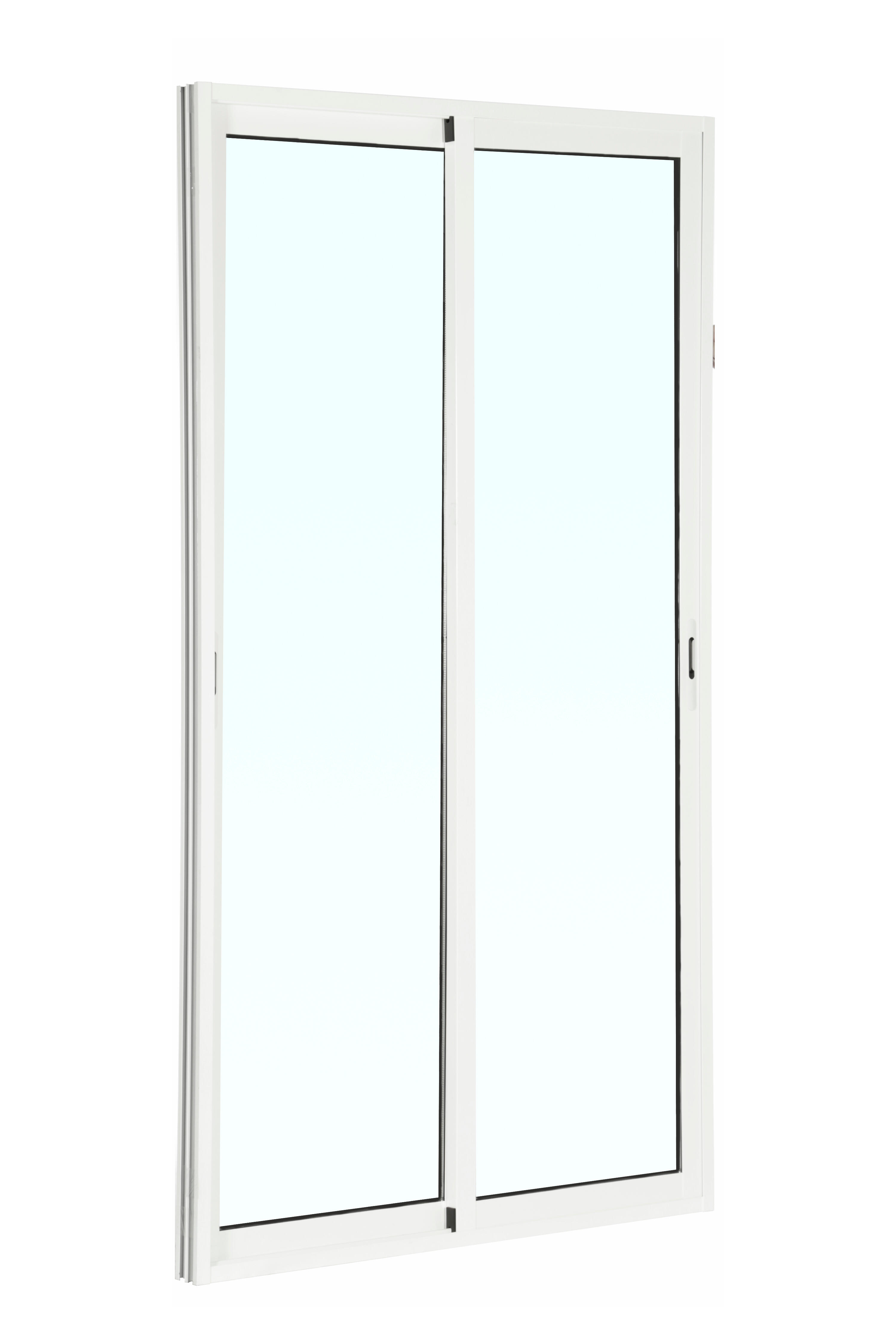 Balconera aluminio ISOXA blanca corredera de 120x210cm - 4